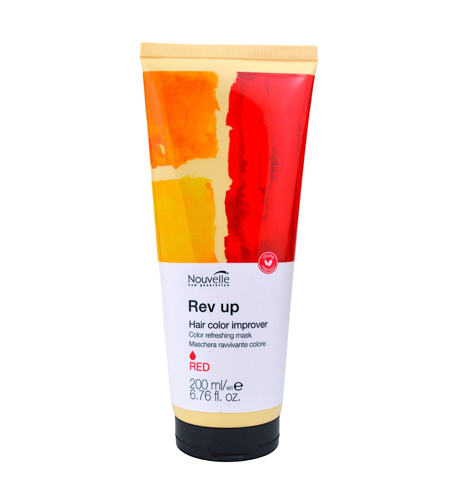 Nouvelle New REV UP Red Refreshing Colour Mask Red 200 ml