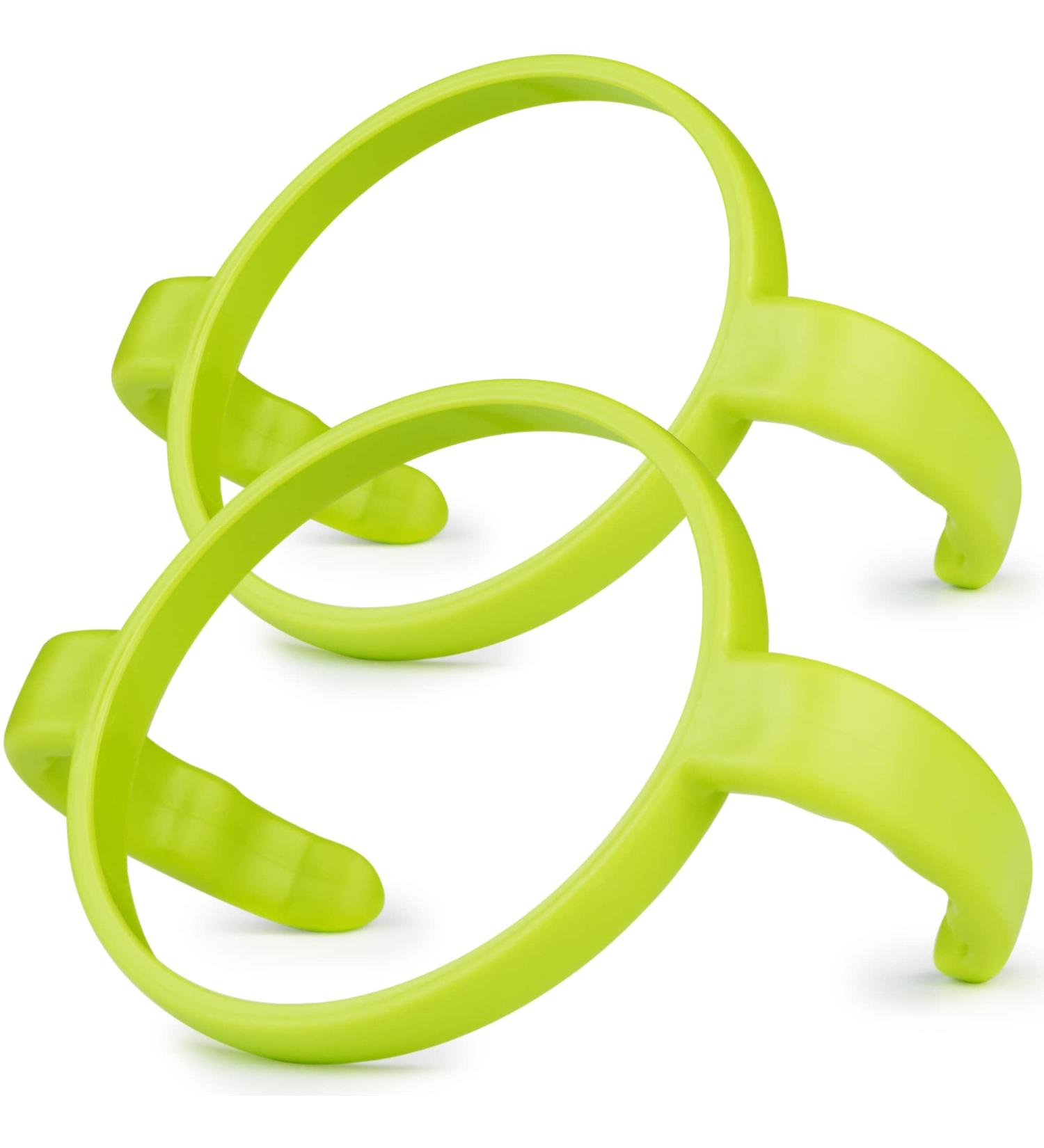 Comotomo Baby Bottle Handles - Pack of 2 Green, Compatible with 5oz & 8oz Bottles - Buy Online on GoSupps.com
