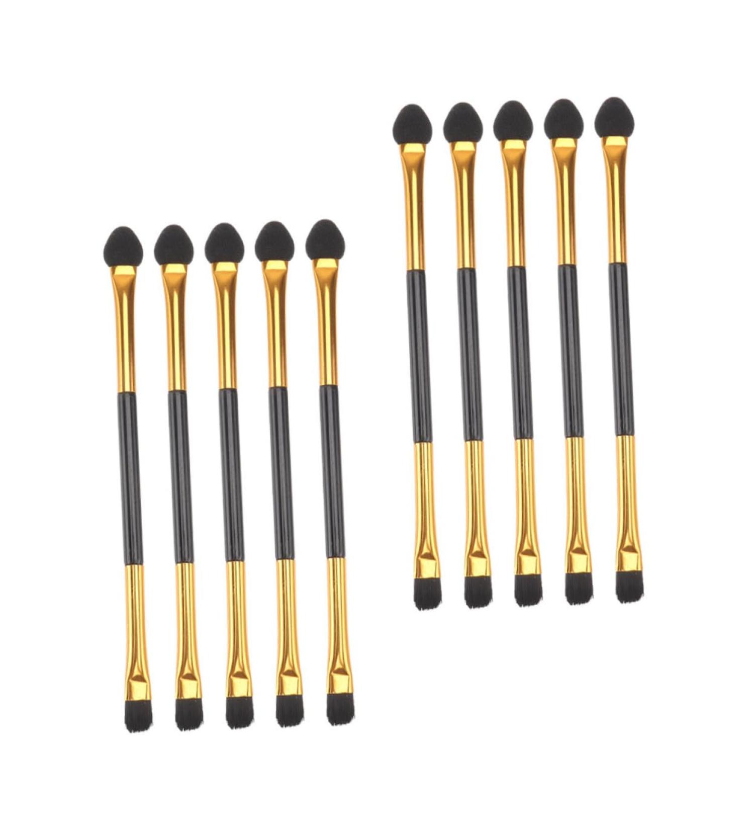 BELLIFFY 20pcs Double Ended Eyeshadow Brush Beauty Supply Eyeshadow Applicator Professional Makeup Brush Eye Shadow Brush Practical Makeup Brush Eye Makeup Accessory Dual Sided Eyeshadow - Buy Online on GoSupps.com