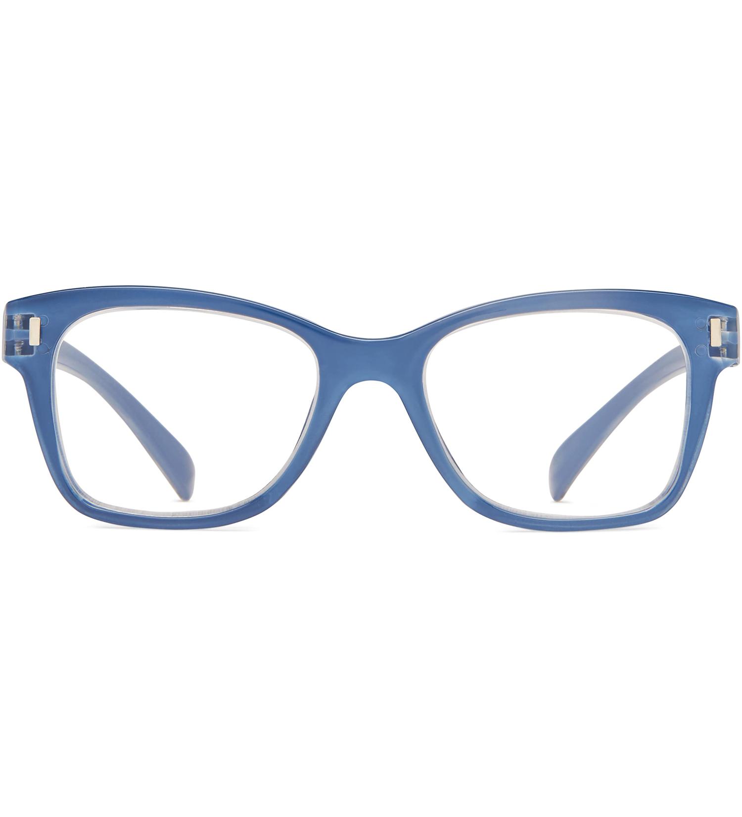 ICU Eyewear ScreenVision Oval Blue Blue Light Reading Glasses - Charlotte +1.75 | Shop Internationally - Buy Online on GoSupps.com
