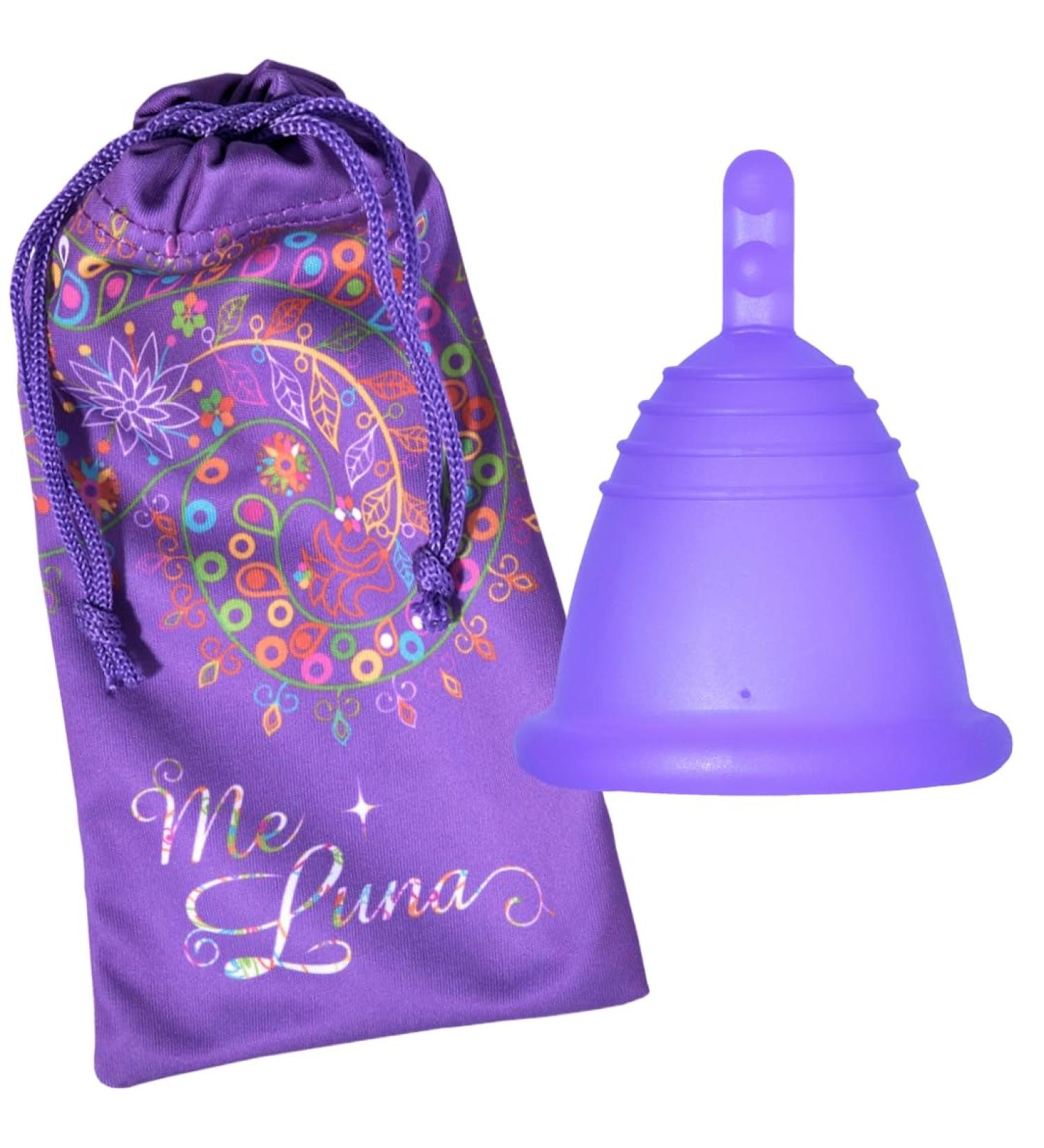 Buy Me Luna Menstrual Cup Sport - Blue-Violet Shorty XL | Eco-Friendly & Comfortable | International Shipping Available - Buy Online on GoSupps.com