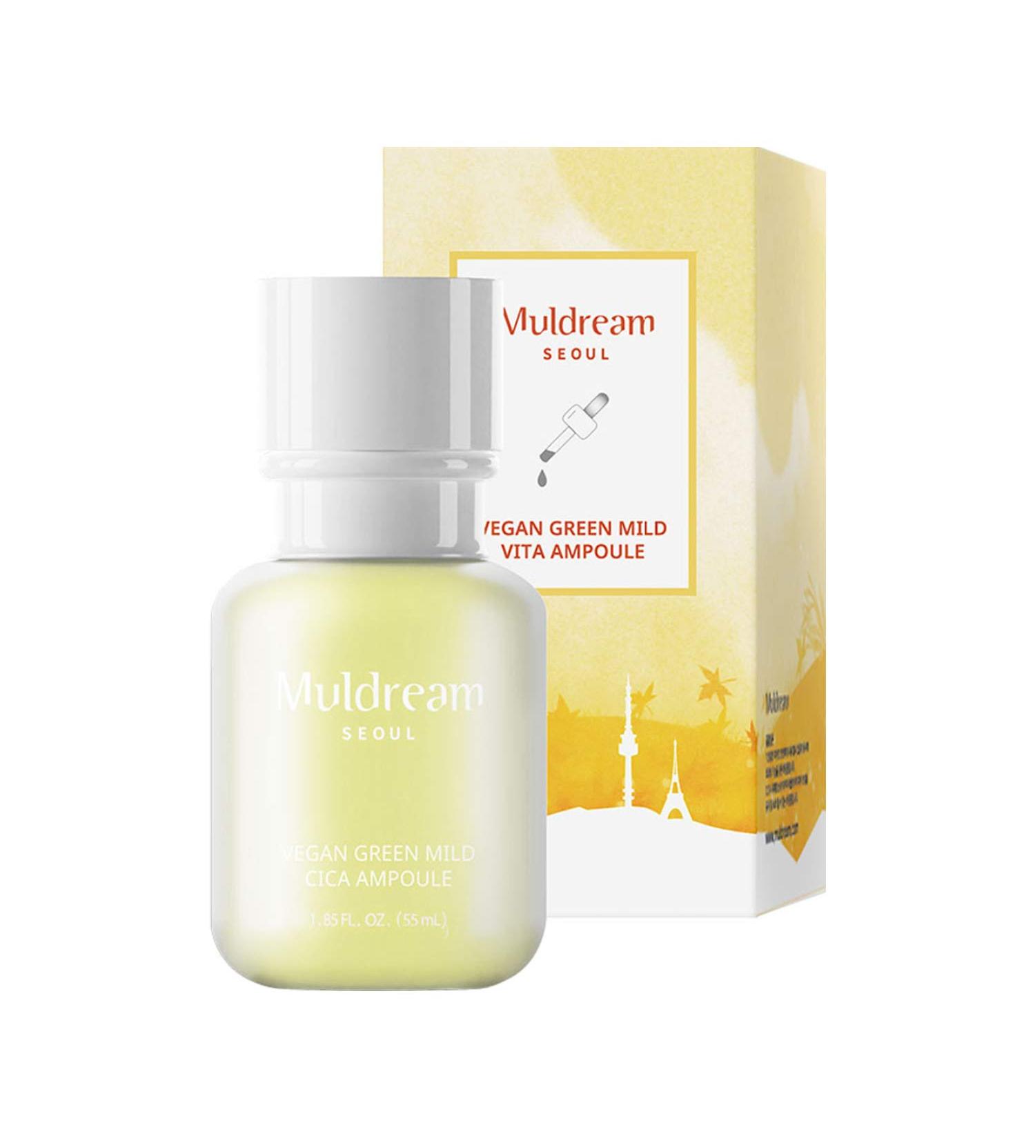 Buy Vegan Green Mild Vita Ampoule - Nourishing Skincare for All Skin Types | International Shipping Available - Buy Online on GoSupps.com
