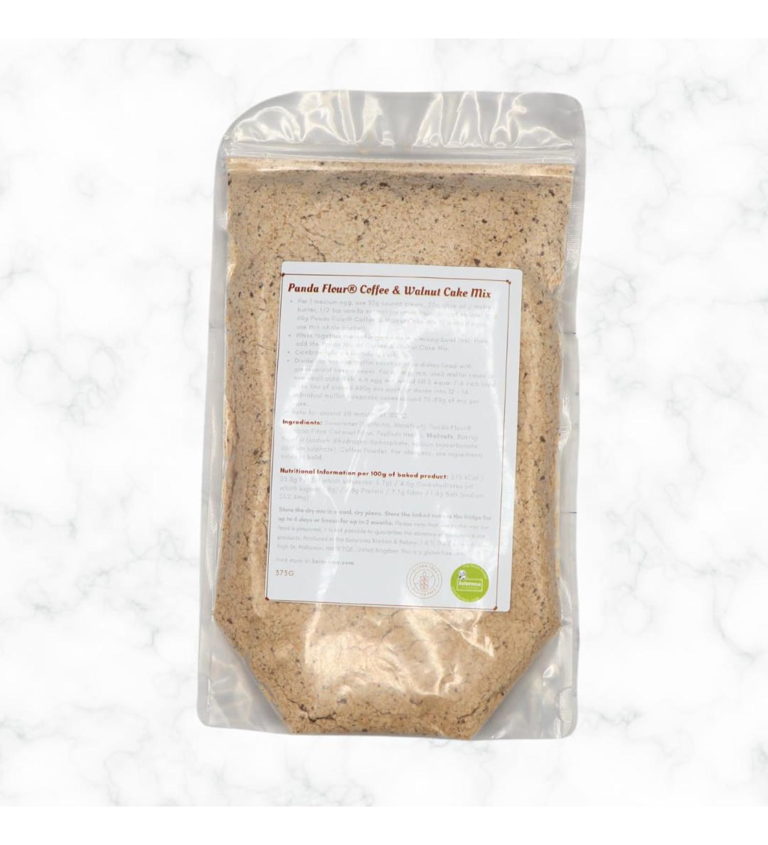 Panda Flour Coffee and Walnut Cake Mix