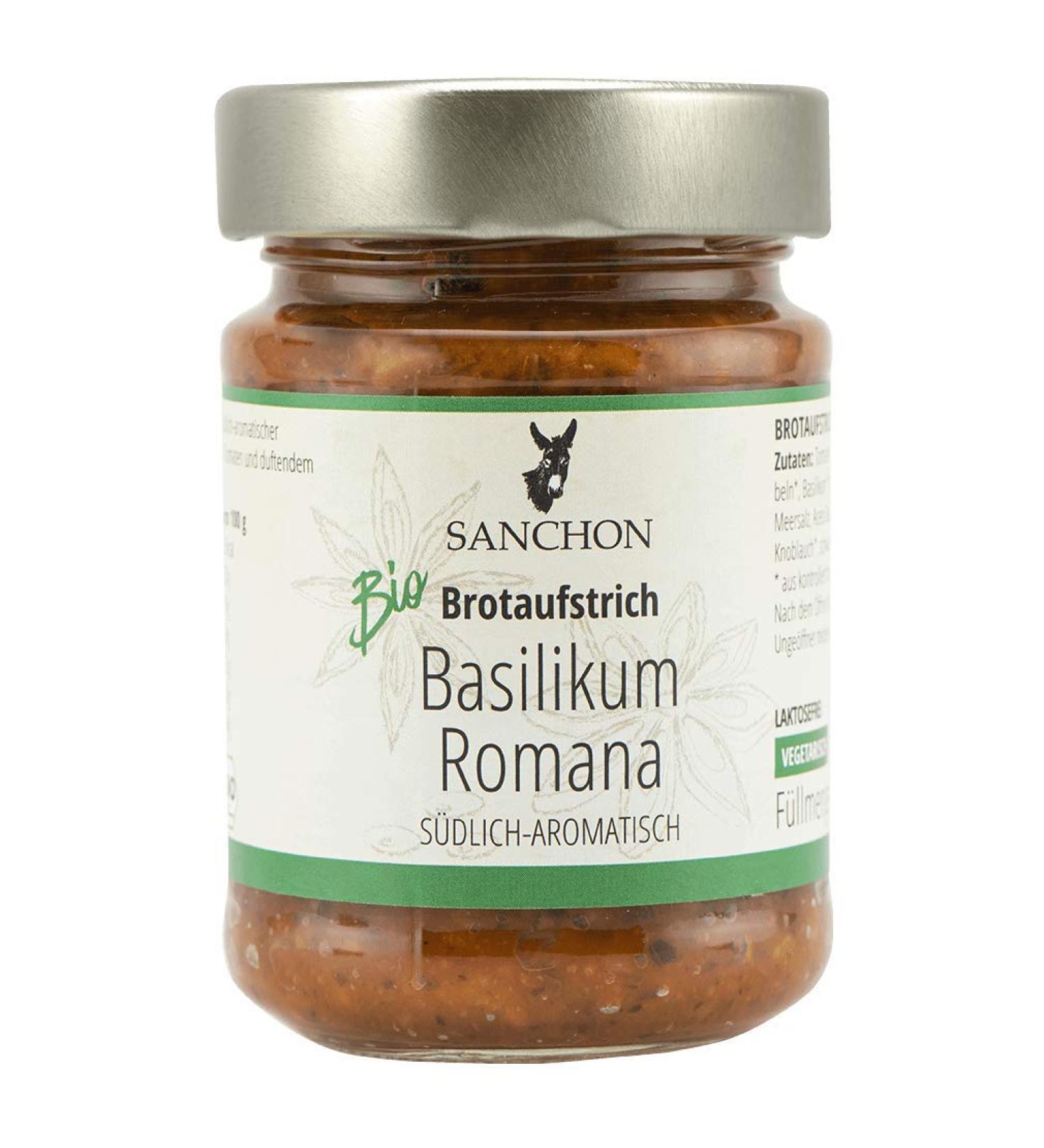 Sanchon Sanchon Romana Organic Basil 1 x 190 g