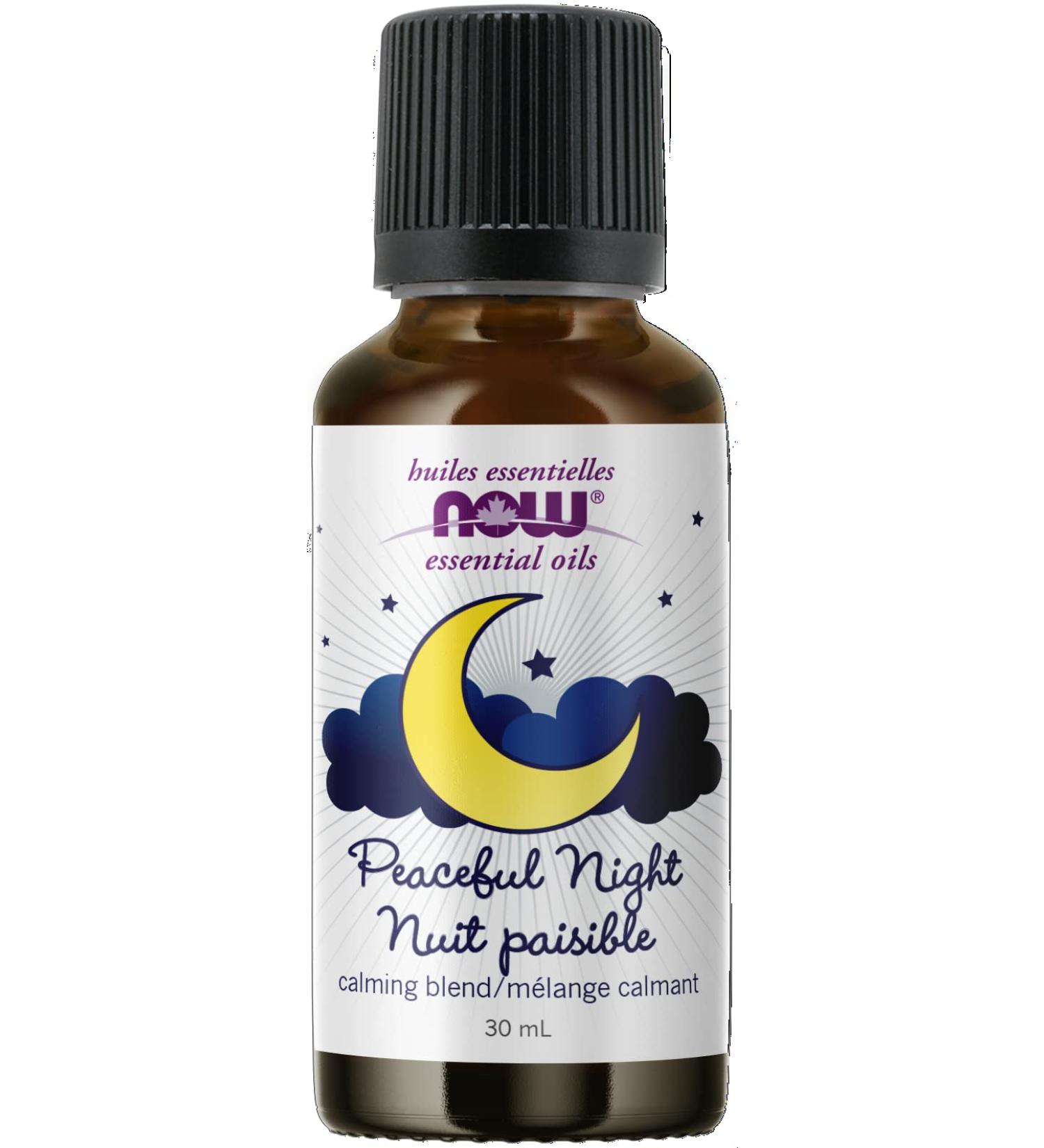 Now Foods Peaceful Night Essential Oil Blend 30mL - Buy Online on GoSupps.com