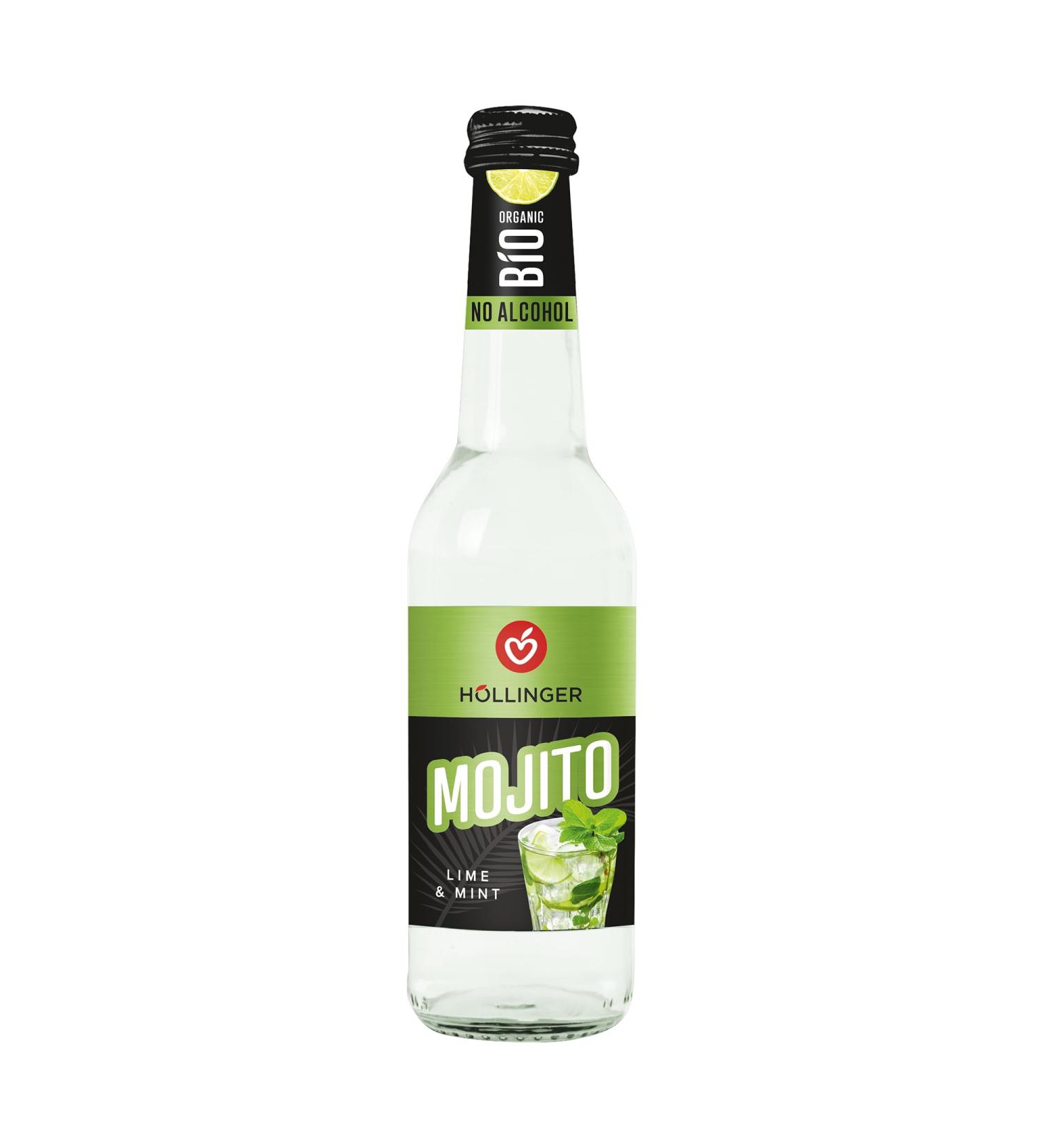 H llinger Bio Mojito Sans Alcool Lime et Menthe Pack de 12 Bouteilles en Verre 330ml Boisson V g talienne Organique - Buy Online on GoSupps.com