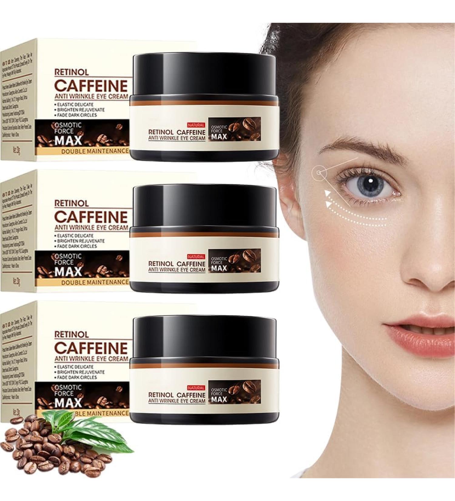 Buy Sadoer Moisturizing Retinol Caffeine Anti-Wrinkle Eye Cream | Reduce Dark Circles & Fine Lines | 3PCs - International Shipping Available - Buy Online on GoSupps.com