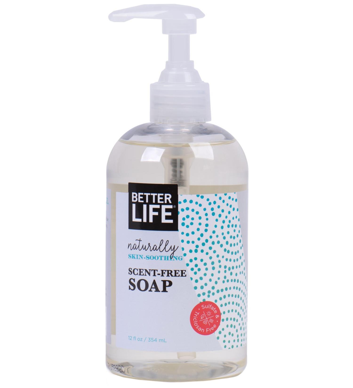Better Life Unscented Natural Hand & Body Soap â€“ 12 oz | Eco-Friendly & Gentle Clean - Buy Online on GoSupps.com