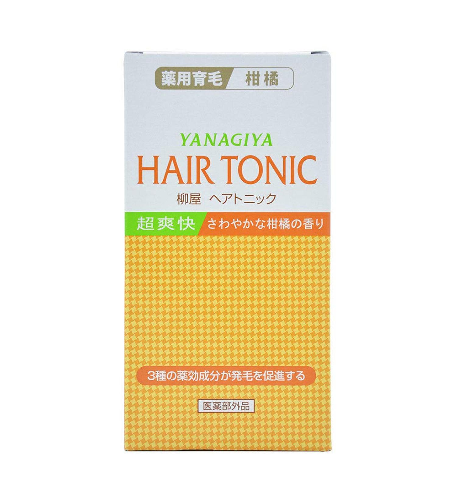 Yanagiya Hair Tonic (Citrus) 240mL From Japan