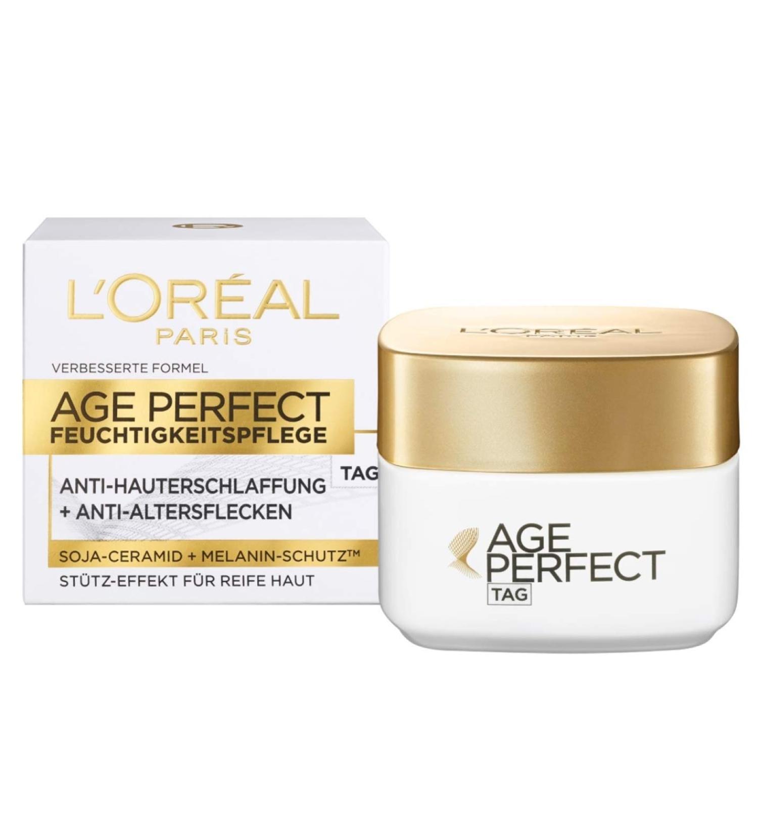 L'Or al Age Perfect Soy Substance Strengthening Day Cream 50 ml - Buy Online on GoSupps.com