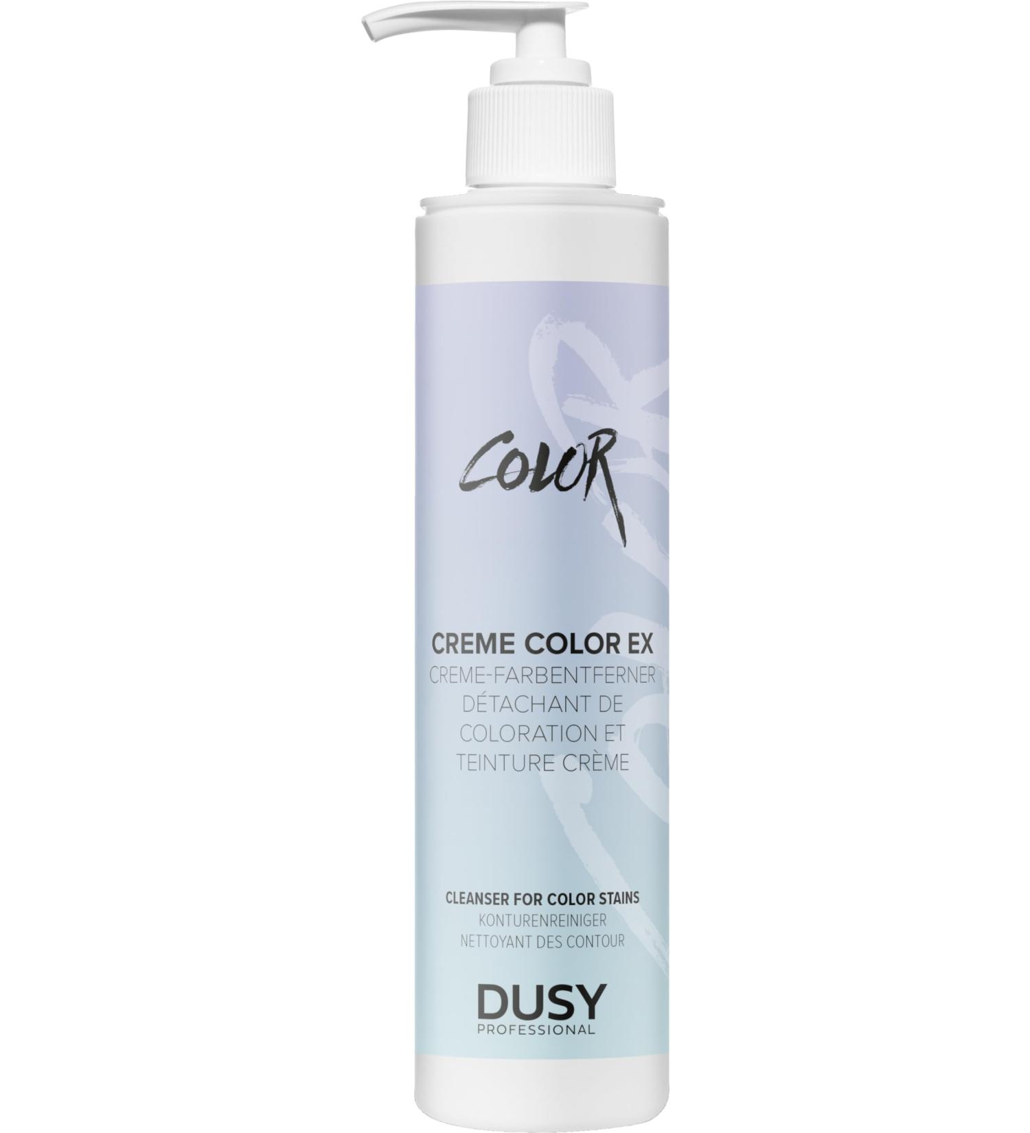 Dusy Professional Dusy Creme Color Ex 250 ml with pump effective color remover for skin and hands