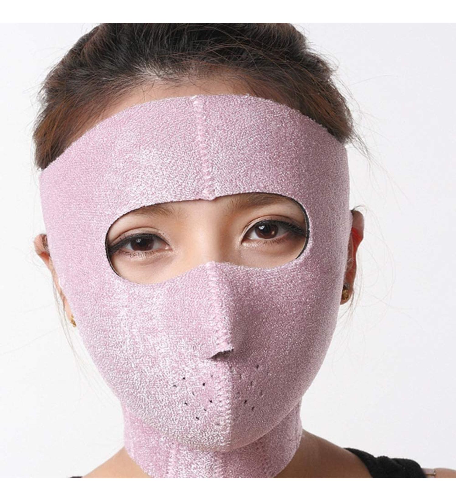 Face Lifting Belt - V Shape Cheek & Forehead Lift Up Mask for Men and Women - Buy Online on GoSupps.com