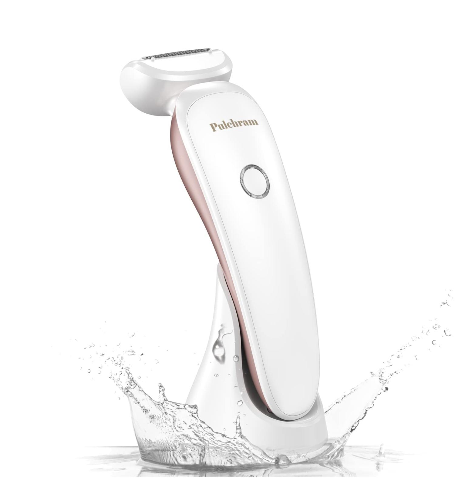 Painless Electric Lady Shaver - Cordless Wet & Dry Bikini Trimmer for Women - Rechargeable and Waterproof Body Shaver - Buy Online on GoSupps.com