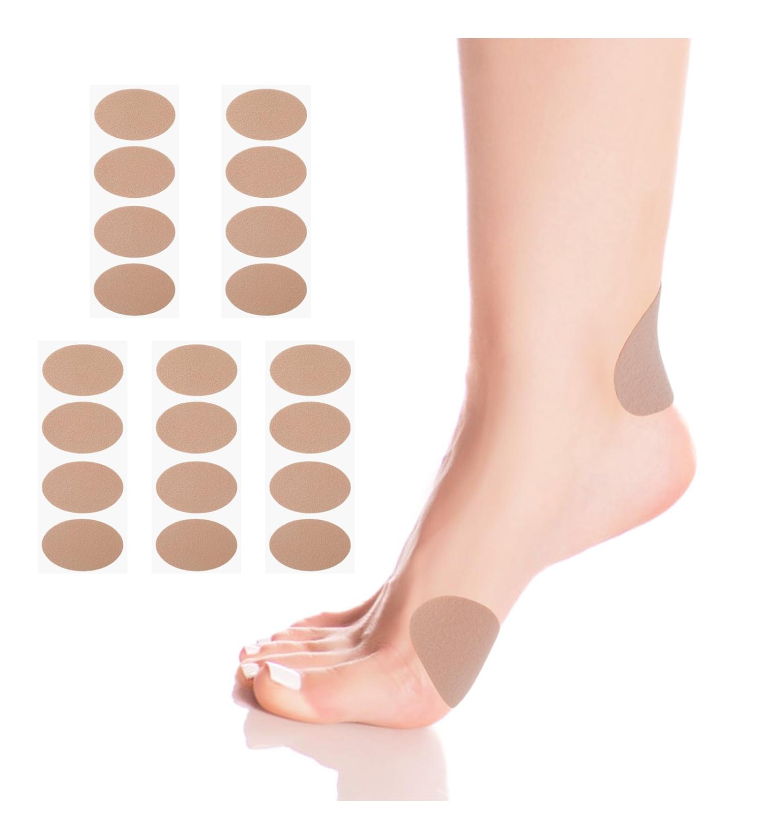 Moleskin Adhesive Pads for Blister Prevention | 20 Pieces - Foot Toe & Heel Protection for Hiking & Everyday Use - Buy Online on GoSupps.com