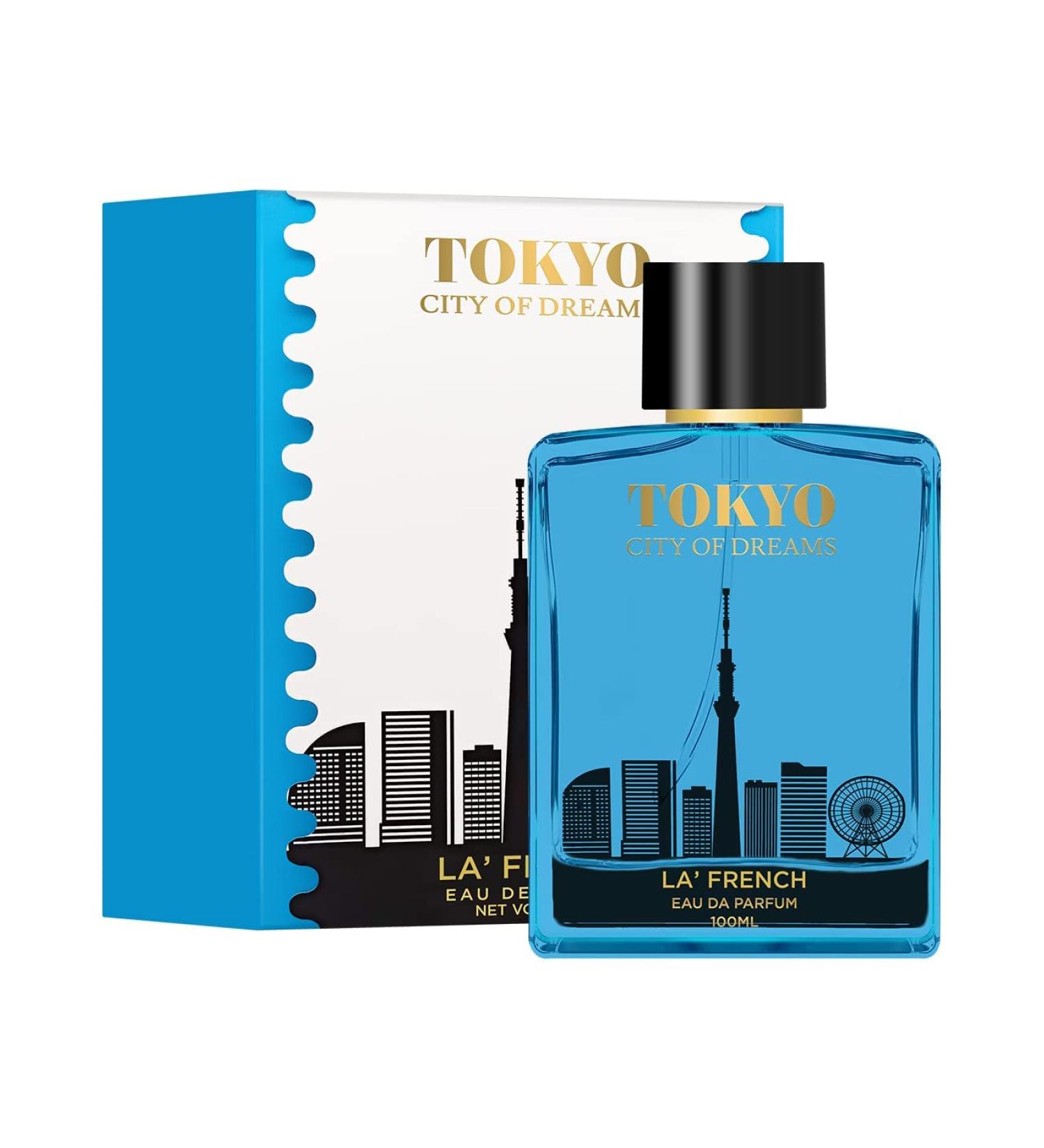 DJ Tokyo Eau de Parfum - 100ml Unisex Perfume for Men and Women | Intense Long Lasting Perfume | Fresh Spicy Aqua Notes | Premium Fragrance Scent EDP | Best Gift Perfume for Man and Woman. - Buy Online on GoSupps.com