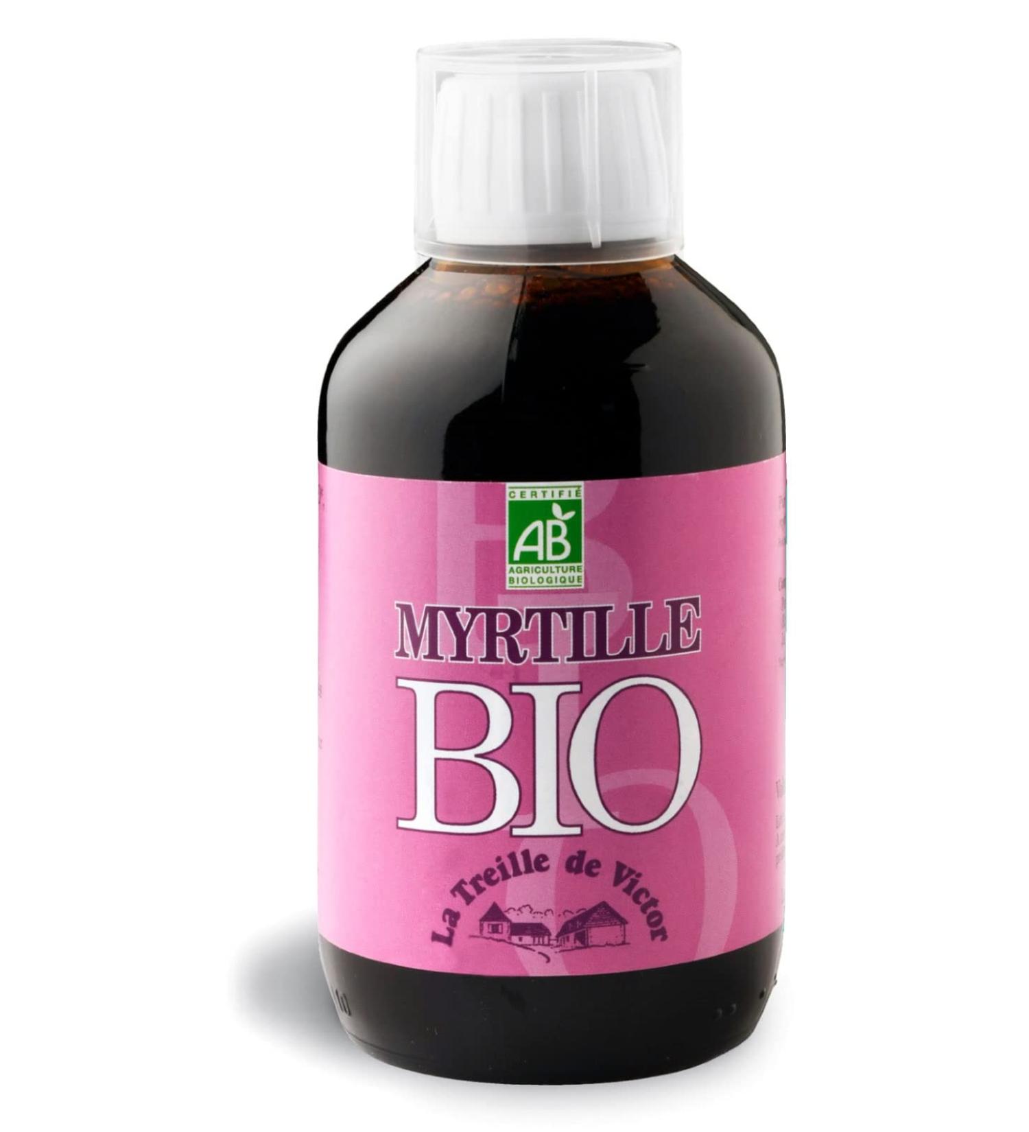La Treille de Victor - ORGANIC BLUEBERRY JUICE - Vision - 250 ml bottle