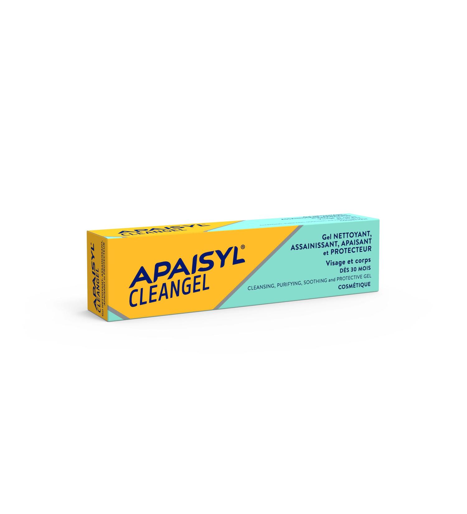  Apaisyl APAISYL Cleangel 30ml Cleansing Purifying Soothing and Protective Gel Face and Body From 30 months - Buy Online on GoSupps.com