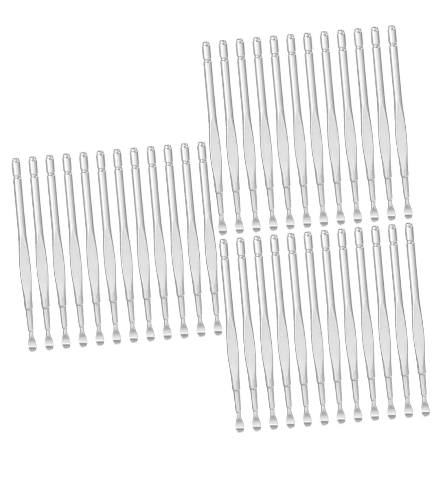 FRCOLOR 36 Pcs Stainless Steel Ear Cleaning Tools - Ear Wax Removal Kit Ear Spoon Set for Safe Earwax Removal - International Shipping Available - Buy Online on GoSupps.com