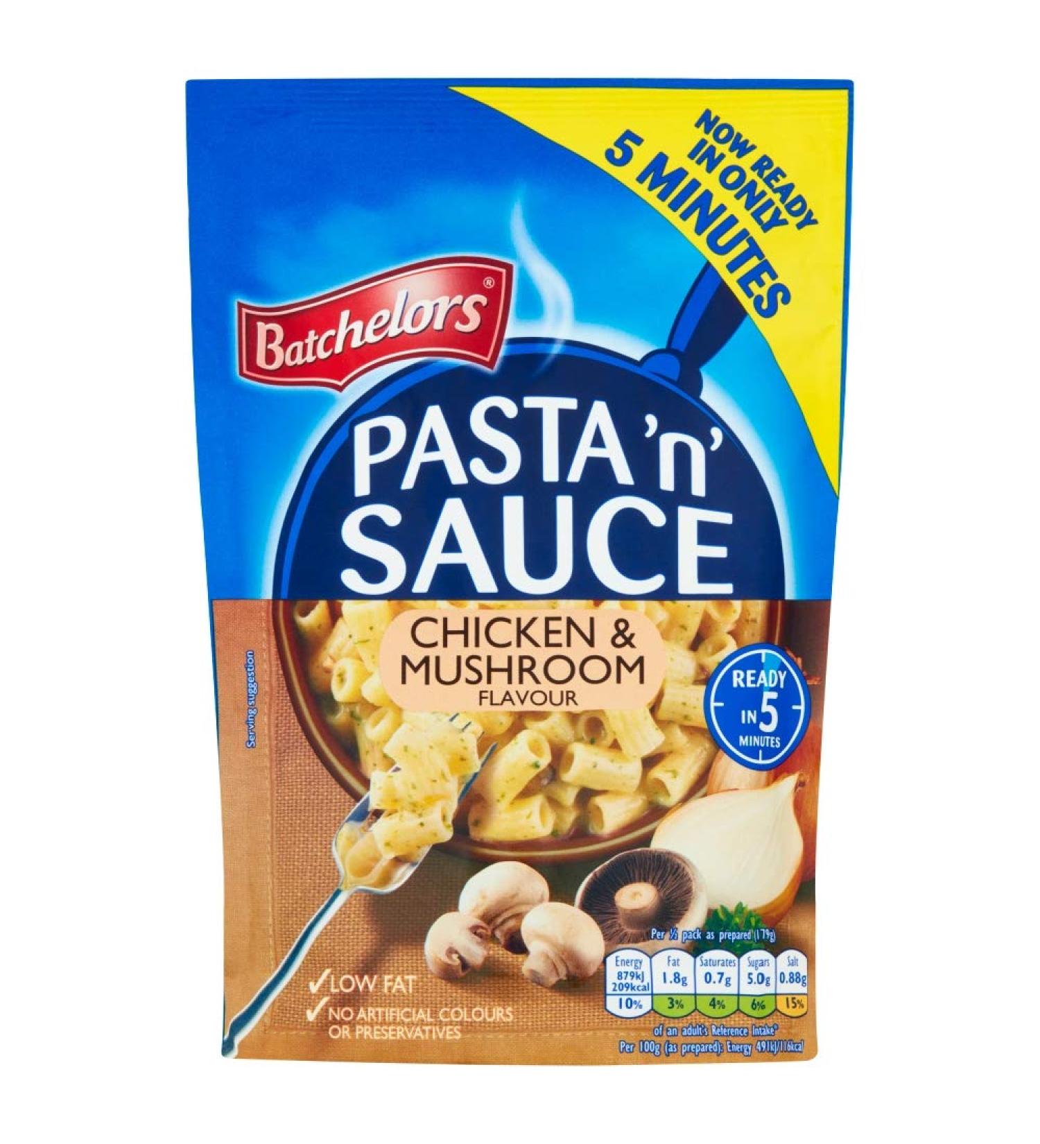 Batchelors Pasta 'n' Sauce Chicken & Mushroom Flavour 99g