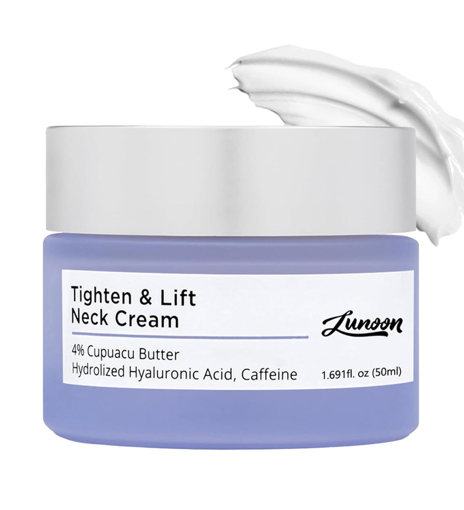 New Firming Neck Cream - Tightening Lifting & Moisturizing | Smooths Repairs Evens Skin Tone Reduces Wrinkles - 1.7 oz - Buy Online on GoSupps.com