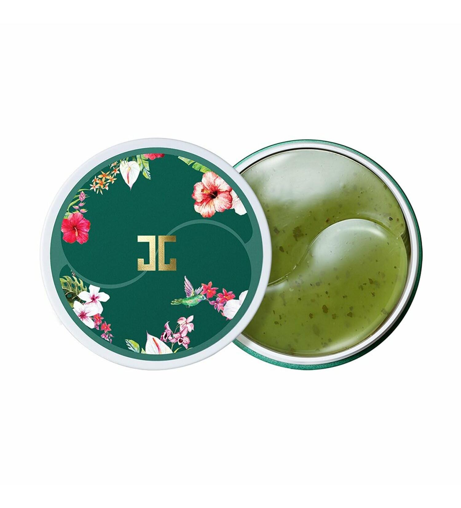 Jay-Jun Green Tea Eye Gel Patch - 60 Sheets | Soothing Hydrogel Eye Patches with Green Tea | Korean Beauty Essentials - Buy Online on GoSupps.com