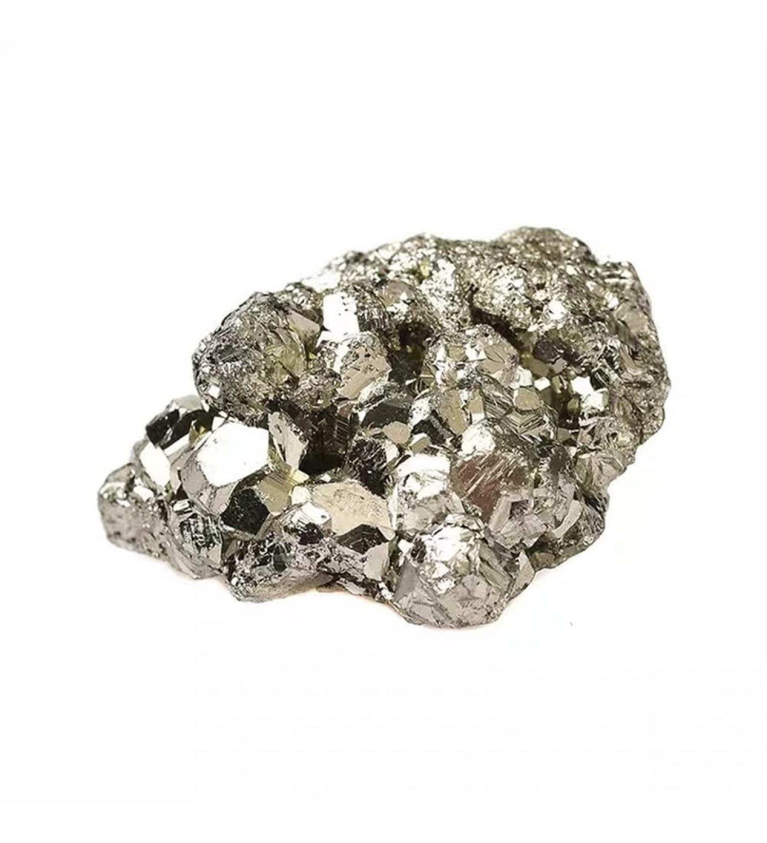 Natural Magic Natural Iron Pyrite Cluster Crystal Stone Rough Display Specimen Minerals Reiki Crystal Stone 20-30g - Buy Online on GoSupps.com