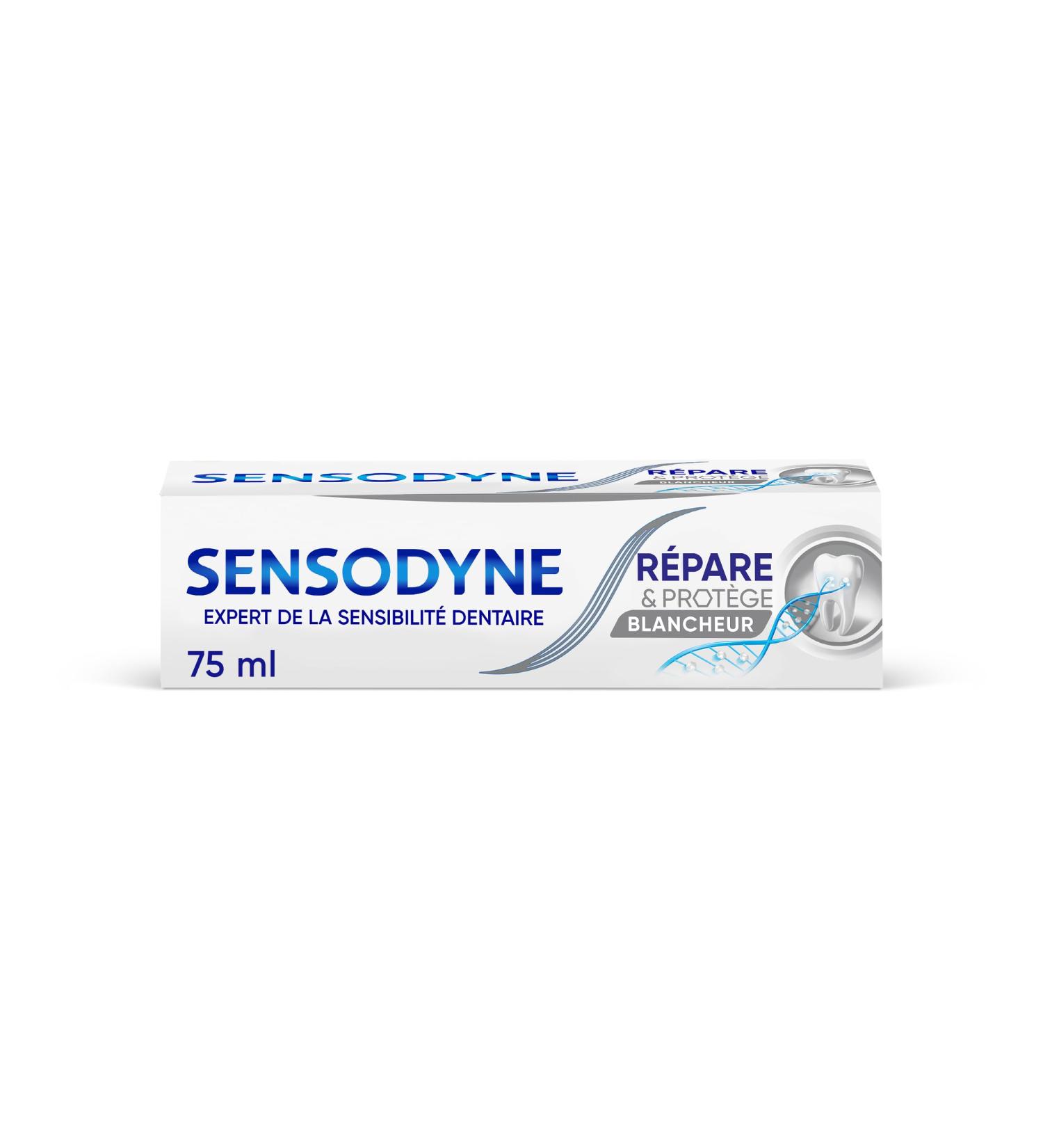 Sensodyne Whitening Repair & Protect Toothpaste For Sensitive Teeth Long-Lasting Protection Against Tooth Sensitivity 75ml