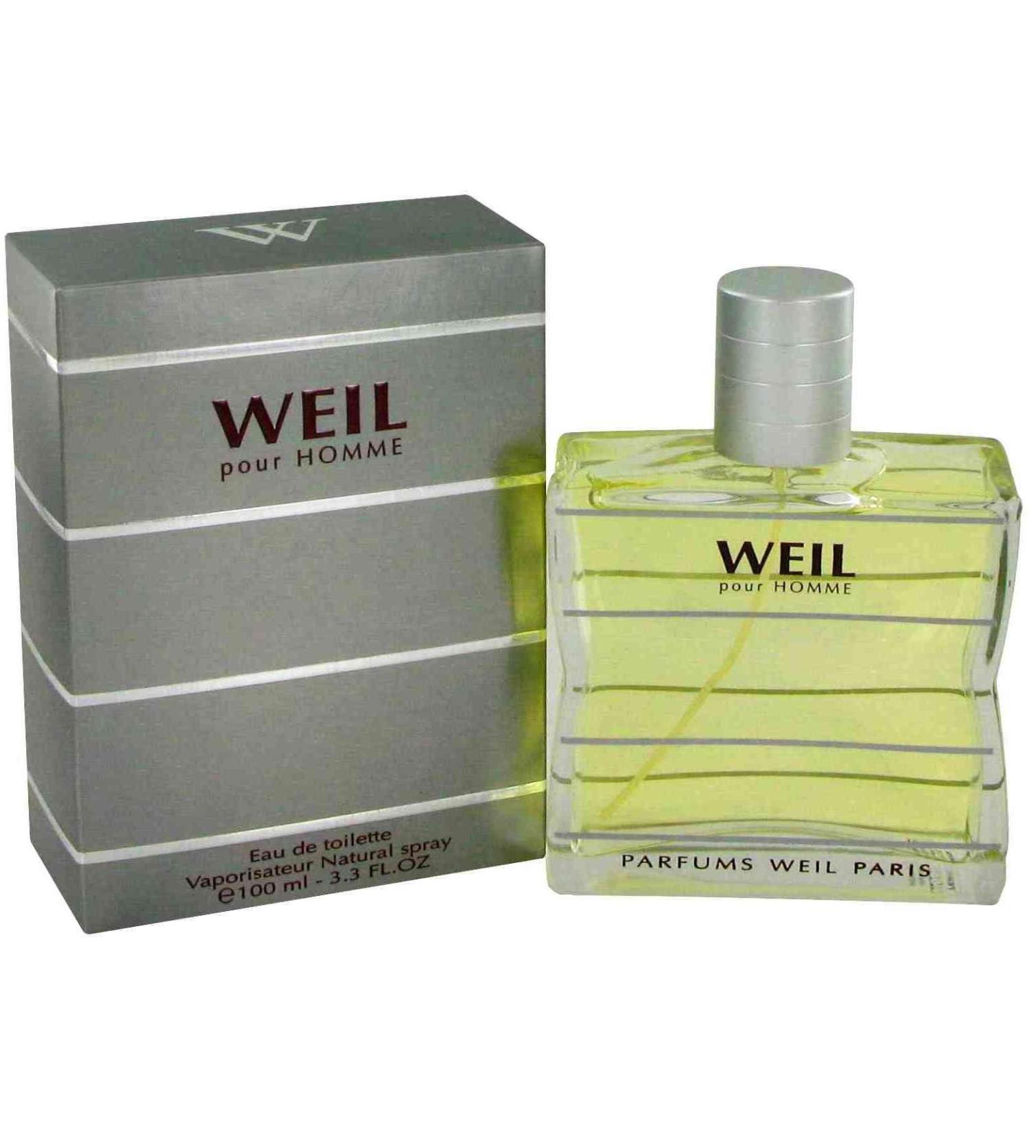 Weil Pour Homme by Weil Eau De Toilette Spray 3.4 oz