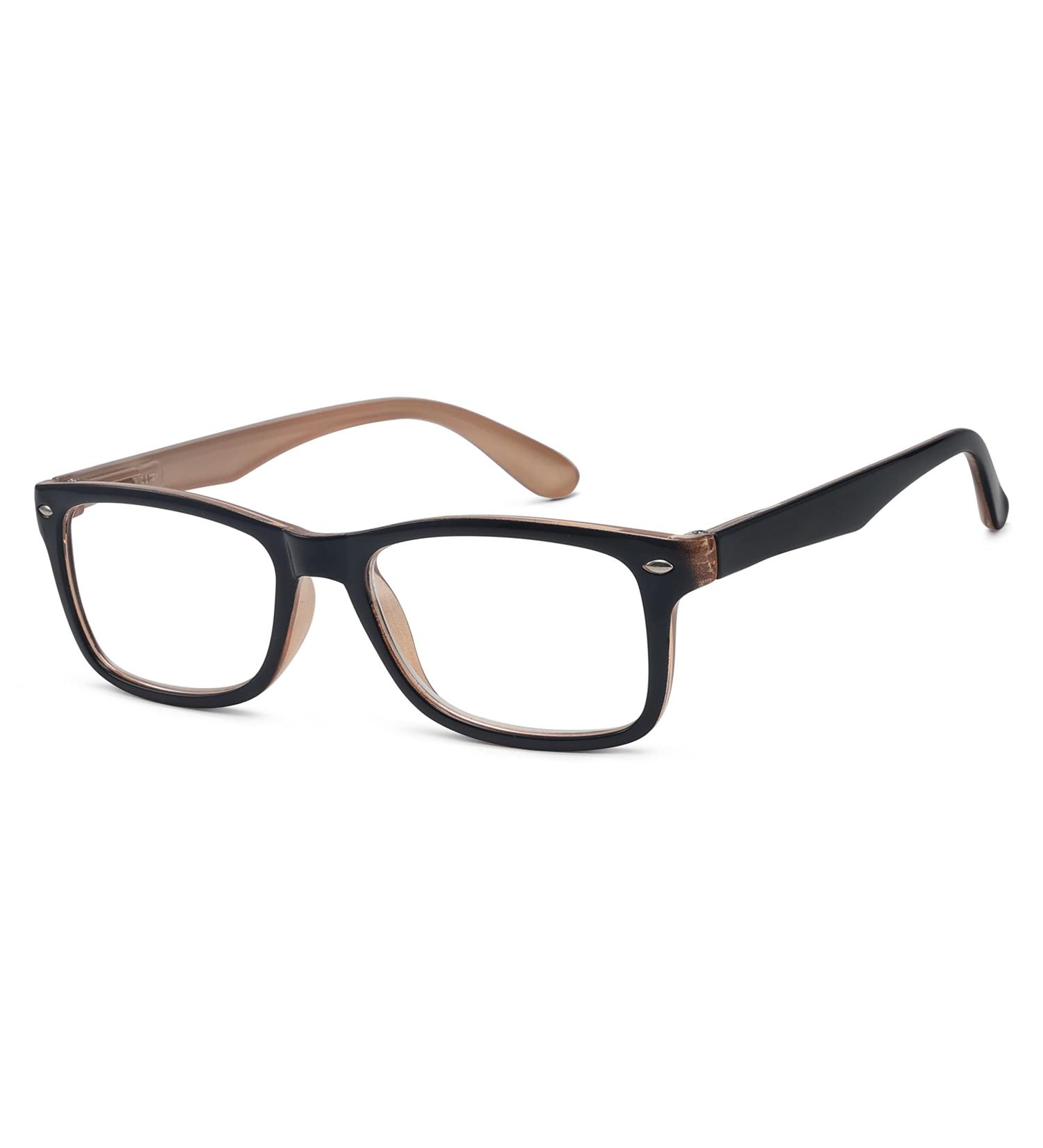 Eyekepper Classic Vintage Style Reading Glasses for Women - Comfortable +2.00 Nero-Marrone Stylish Readers - Buy Online on GoSupps.com