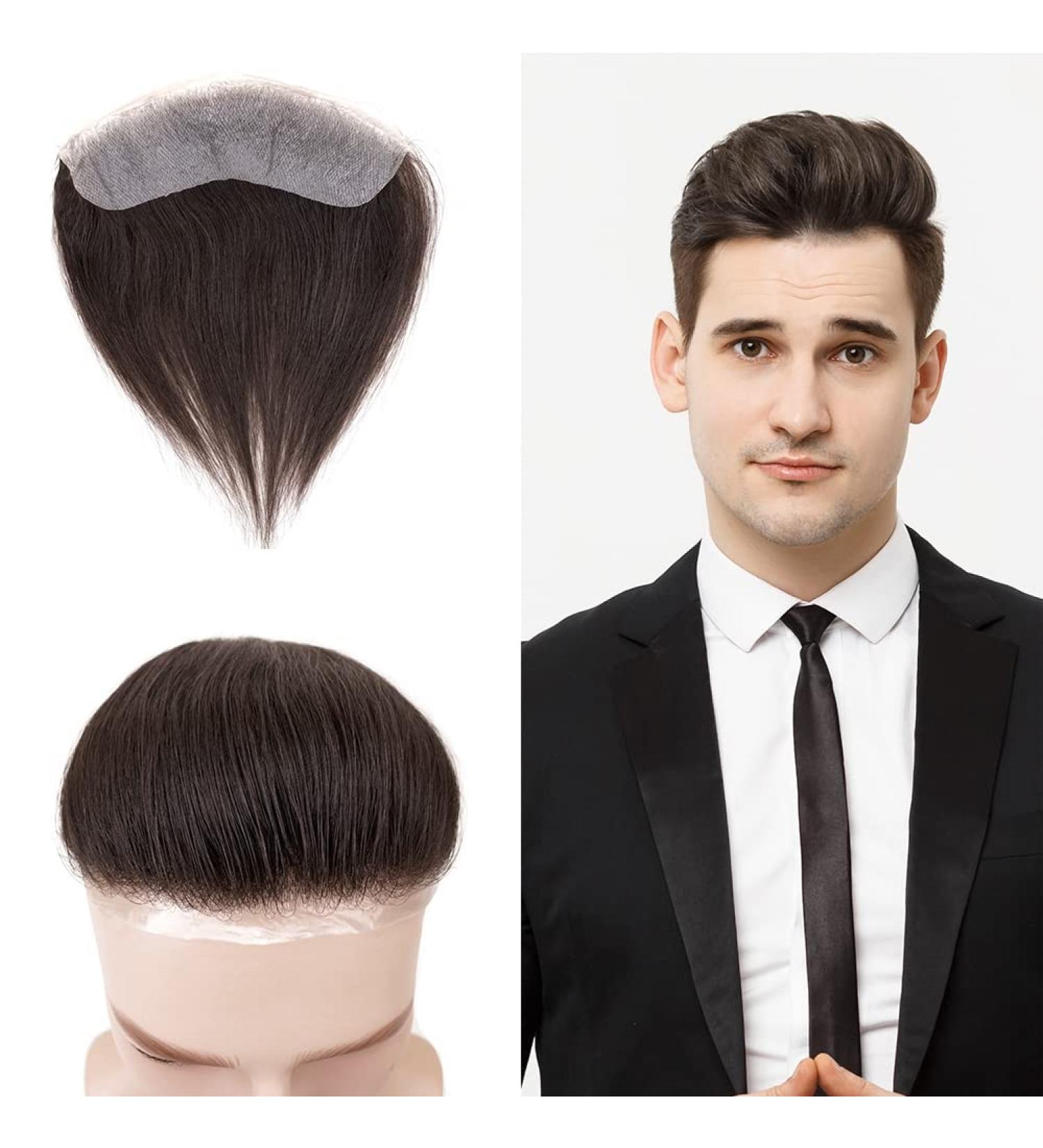 Shop Lordhair Toupet for Men - 100% European Real Hair V-Loop Skin Toupet | Premium Quality Men's Hairpieces - Buy Online on GoSupps.com