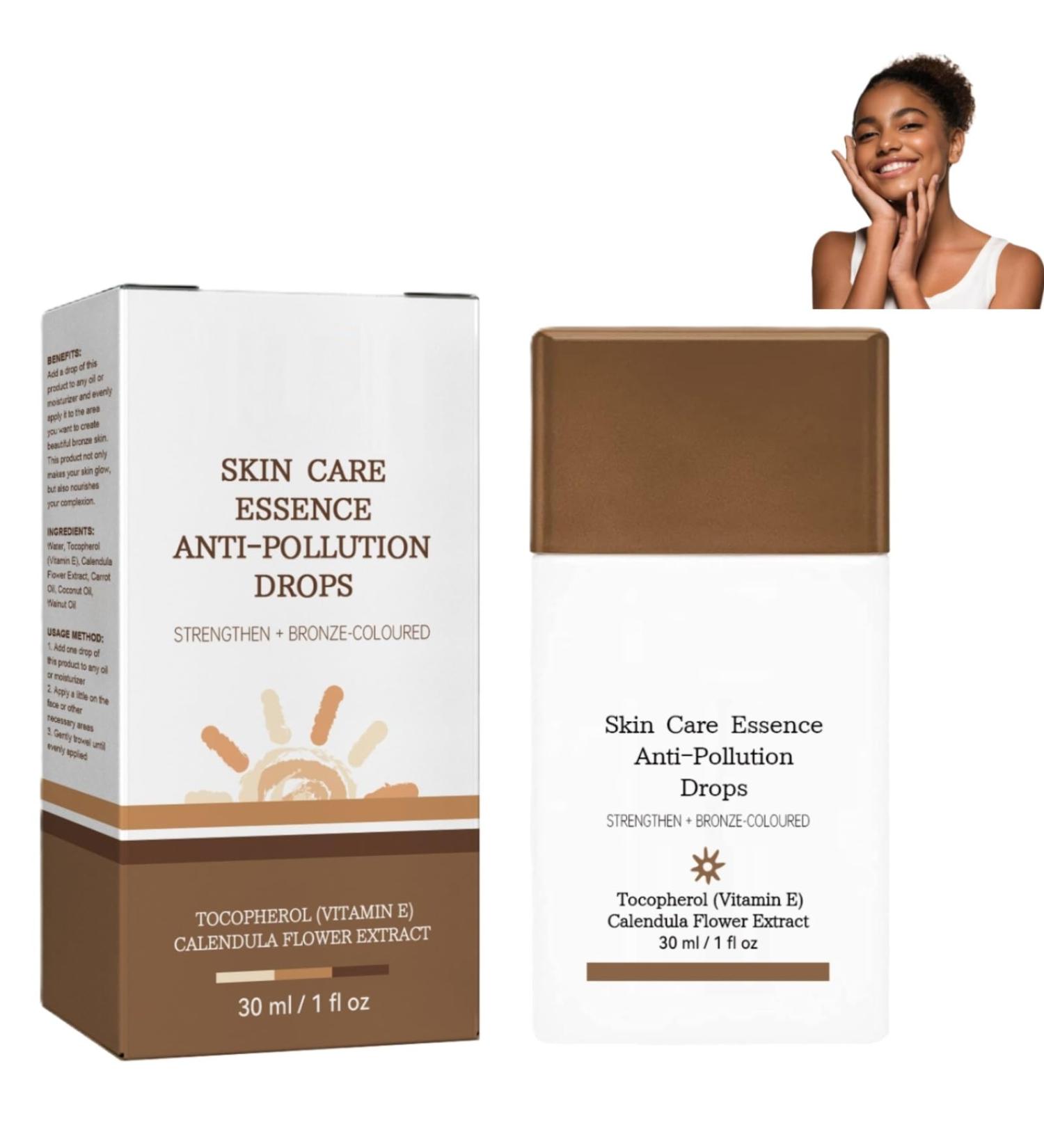 Buy Drunk Elephant Bronzer Drops - Anti-Pollution Liquid Bronze Cream & Serum for a Flawless Tan - Buy Online on GoSupps.com