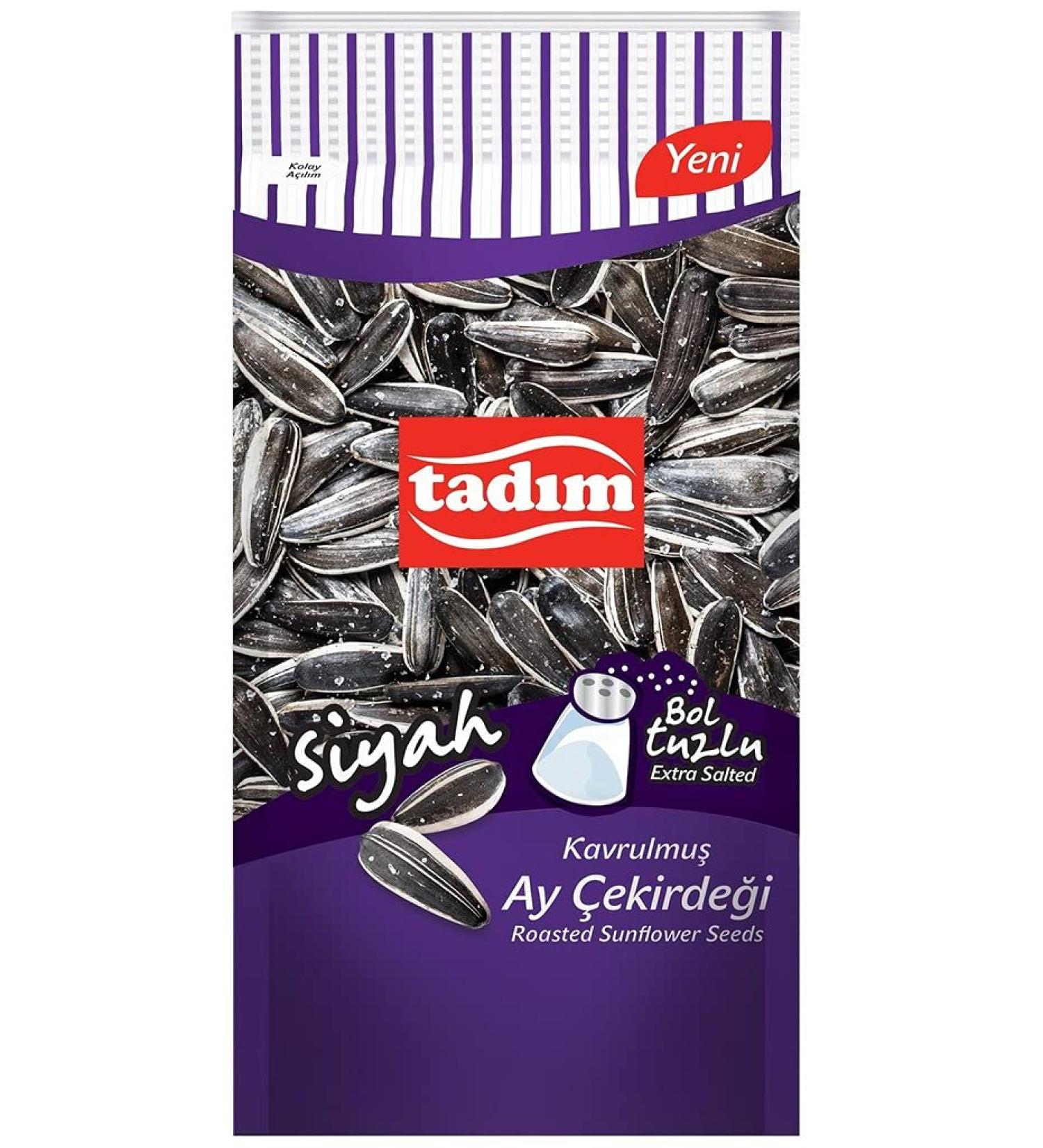 TADIM - Roasted and Extra Salted Black Salted Sunflower Seeds ( 2 x 270g ) Extra Salted - Black - Buy Online on GoSupps.com
