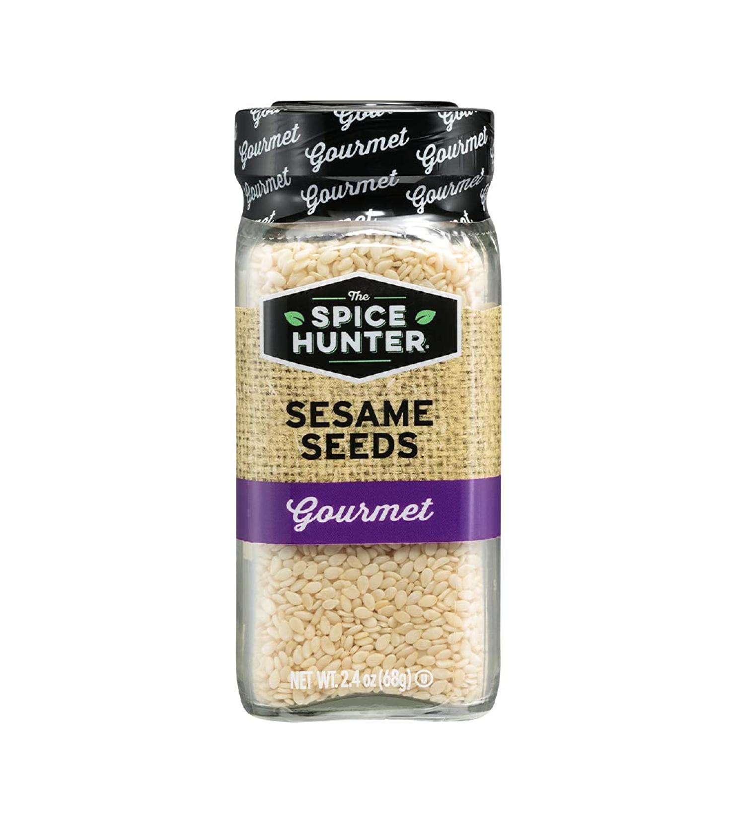 The Spice Hunter Sesame Seeds Whole - 2.4 oz Jar - Buy Online on GoSupps.com