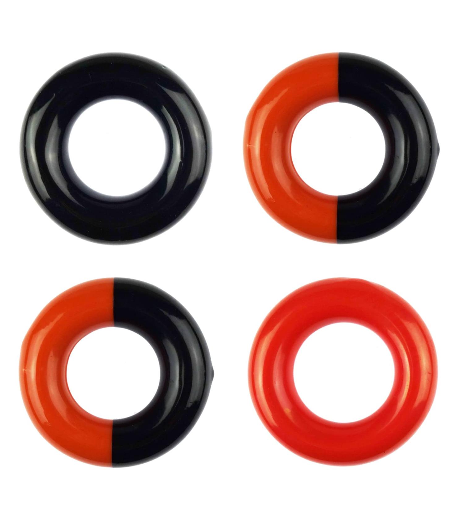 Miokun Golf Club Weights 4 Pack - Red Black Mixed Golf Weight Rings - Buy Online on GoSupps.com