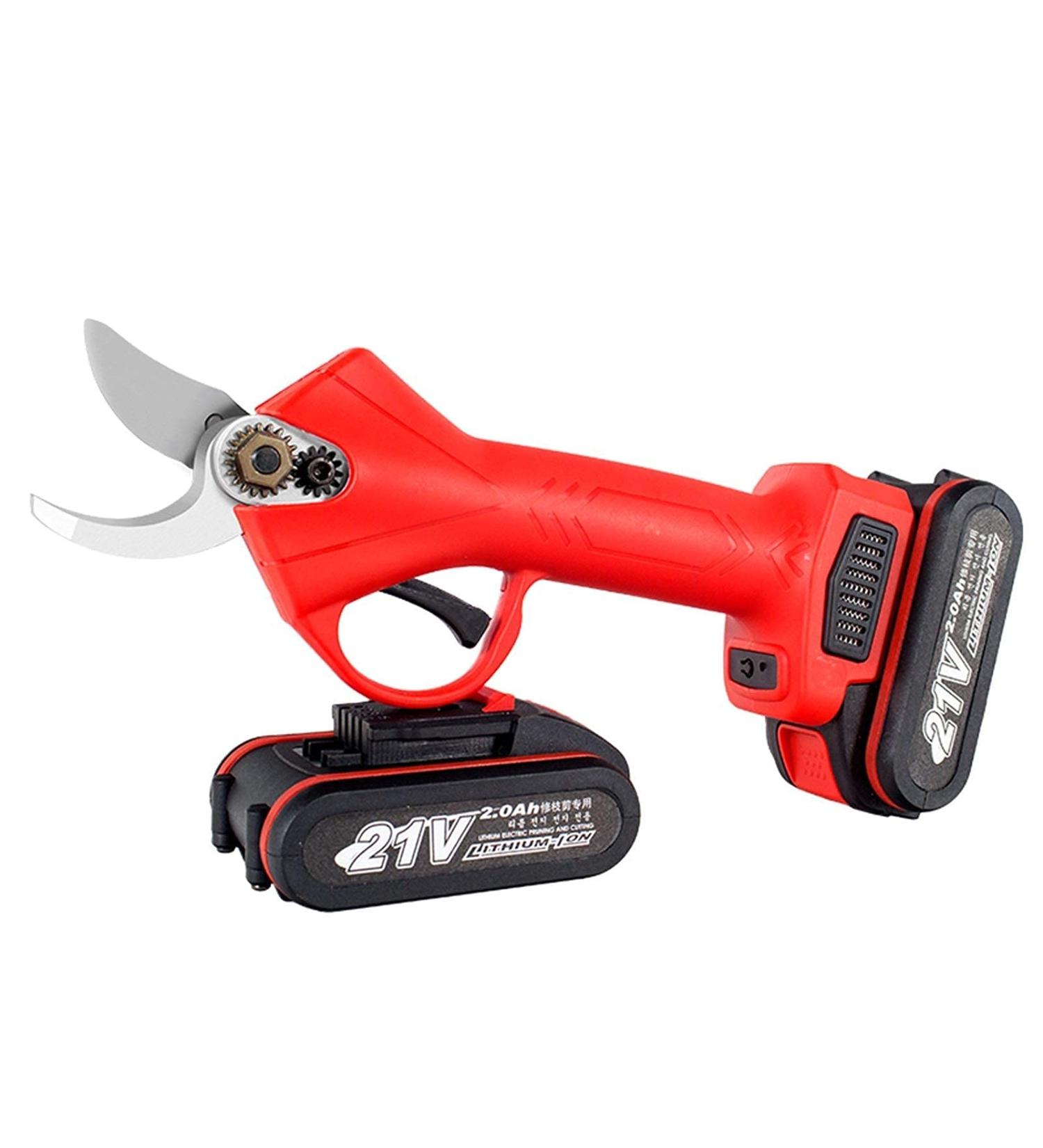 New Pruner Professional Electric Pruning Shears Cordless Pruning Shears Rechargeable High Thick Branch Shears Professional 21V Tree Branches Garden Small Gift - Buy Online on GoSupps.com
