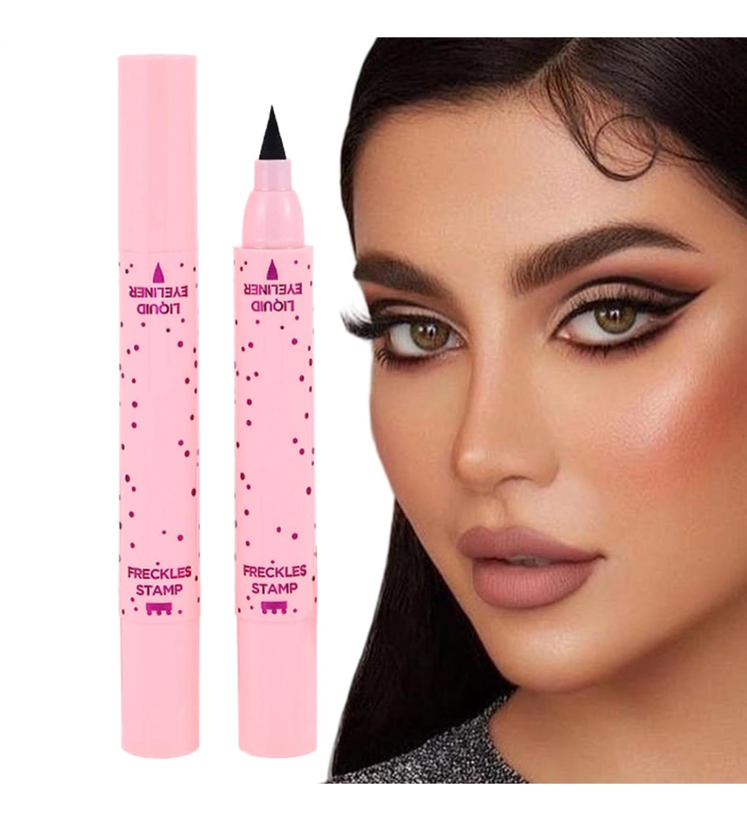 Ballpoint pen | Eyeliner with artificial natural and realistic stamp for women and girls waterproof and durable. - Buy Online on GoSupps.com