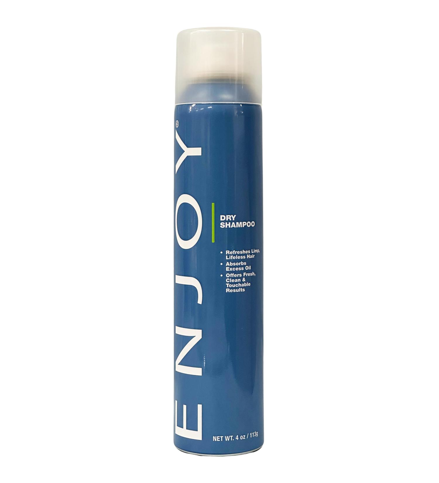 Enjoy Dry Shampoo 4 Ounces | Refresh & Revive Hair | Fast International Shipping - Buy Online on GoSupps.com