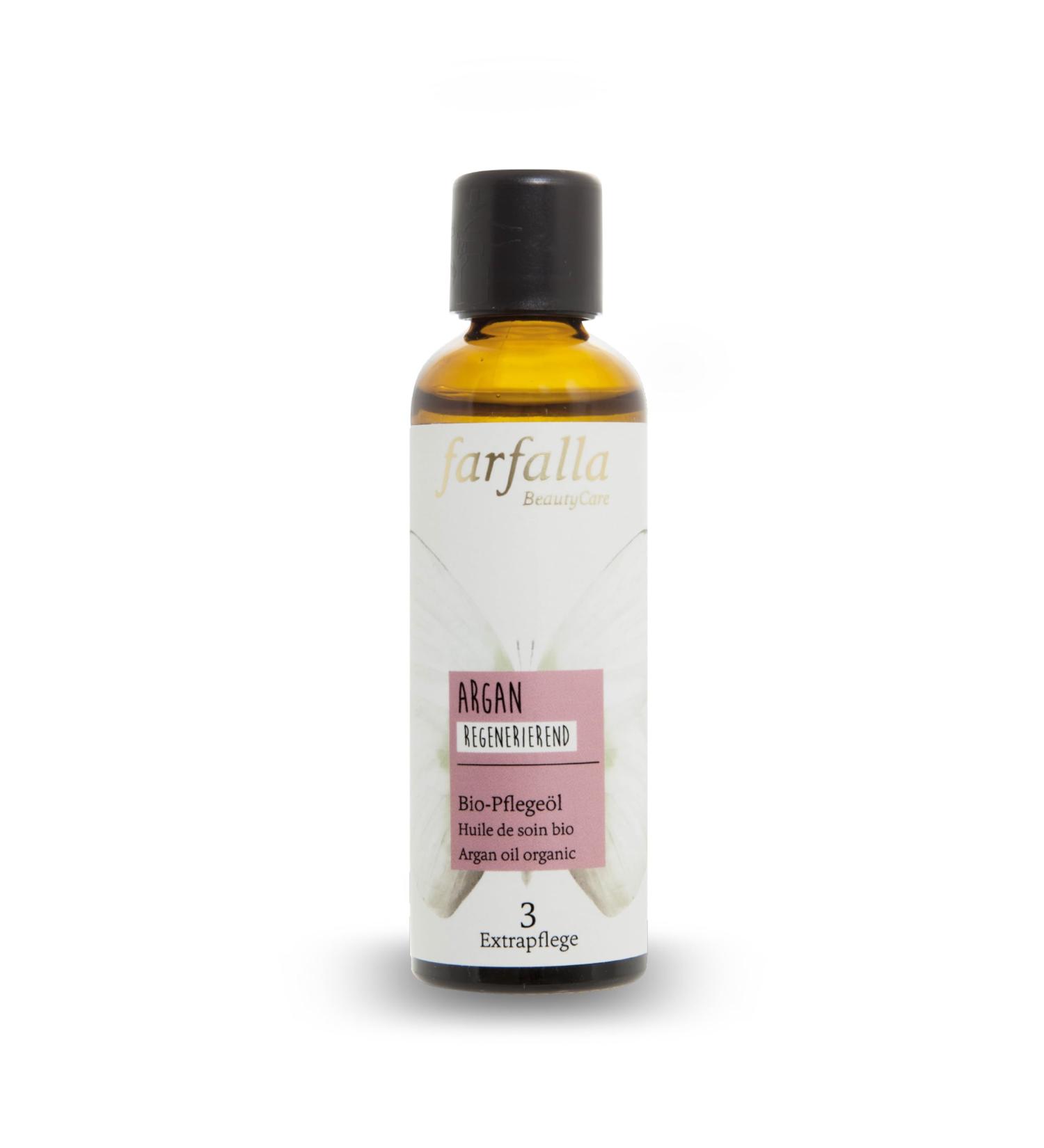 Farfalla Argan Oil - Organic Cold-Pressed Care 75ml | Regenerating Natural Cosmetics for All Skin Types - Buy Online on GoSupps.com