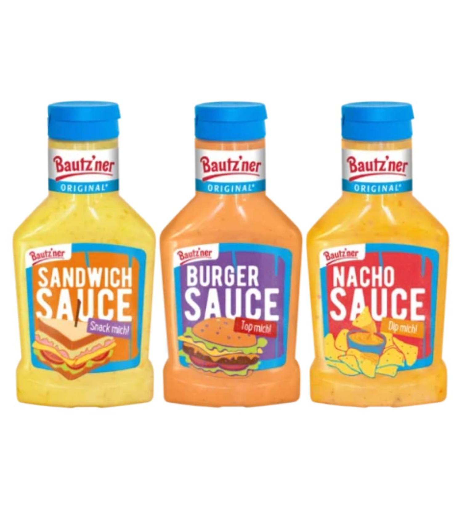 With Pufai Grocery, Bundele Sandvic Nacho Burger Snack Sauce Cheese Sauce 300ml x 3 pieces