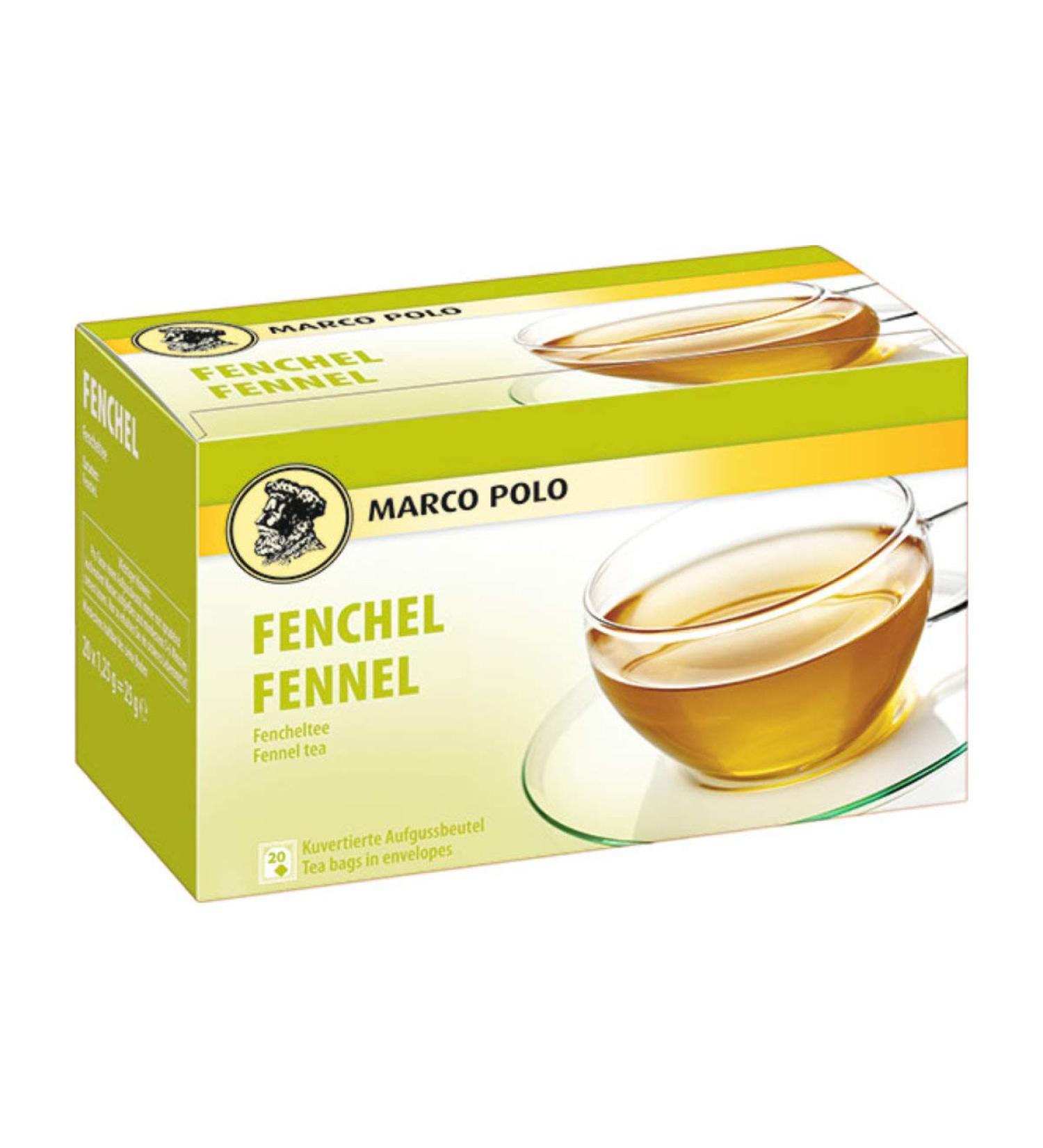 Marco Polo Fennel Tea Wrapped Soothing Sweet Taste