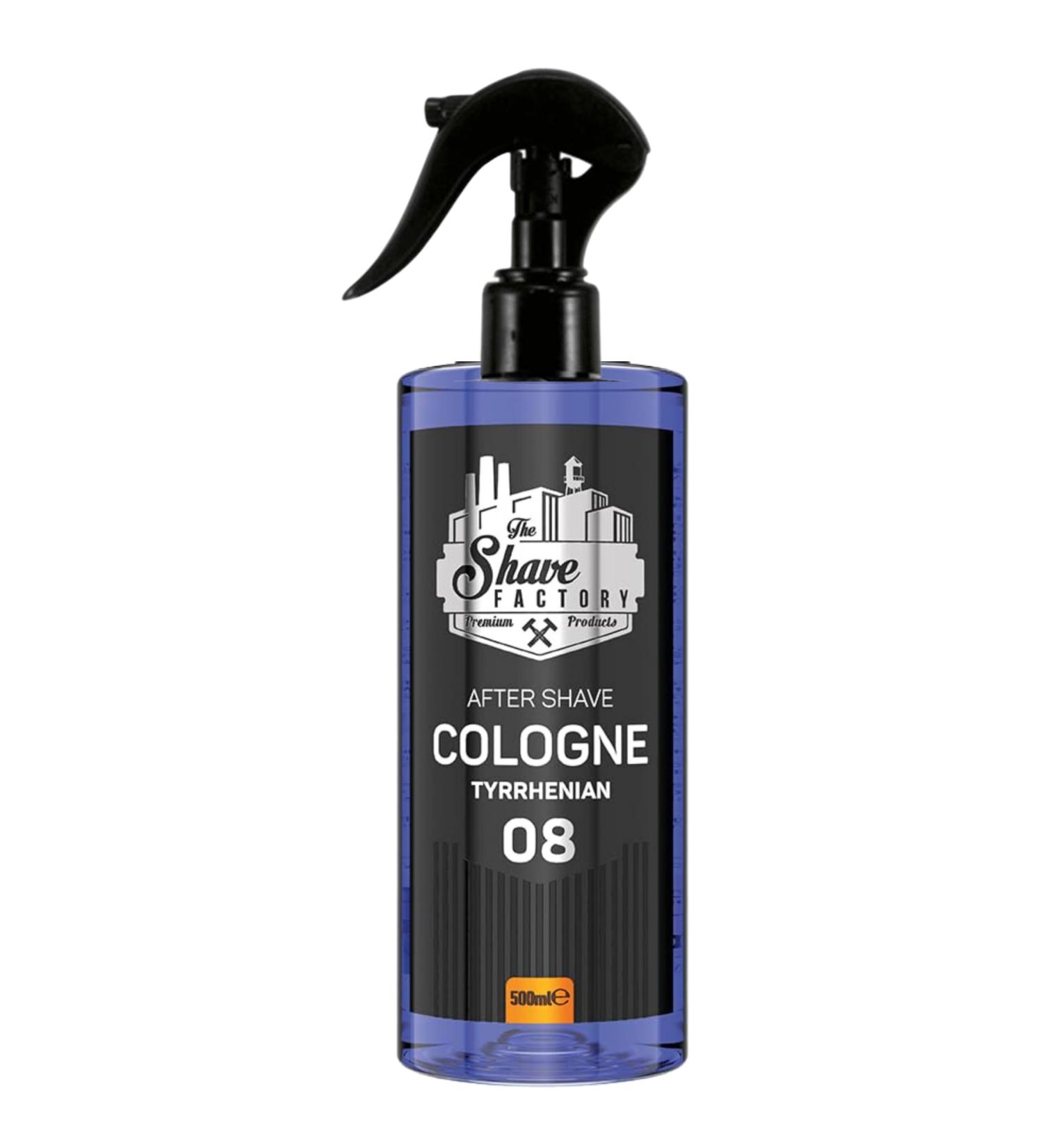 the shave factory Pump Spray After Shave Cologne - Aftershave Cologne Aftershave For Men (08 Tyrrhenian) - Buy Online on GoSupps.com
