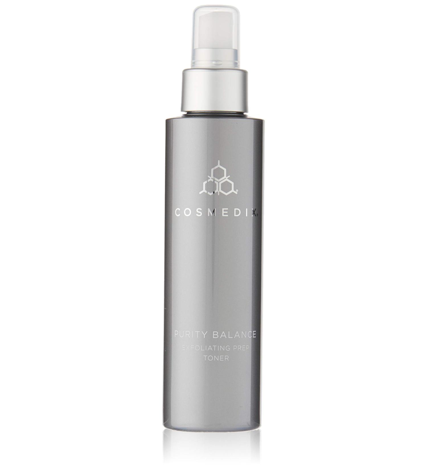 COSMEDIX Purity Balance Exfoliating Prep Face Toner - Deep Cleansing & Hydrating for Acne-Prone Skin - Cruelty & Gluten Free - Buy Online on GoSupps.com