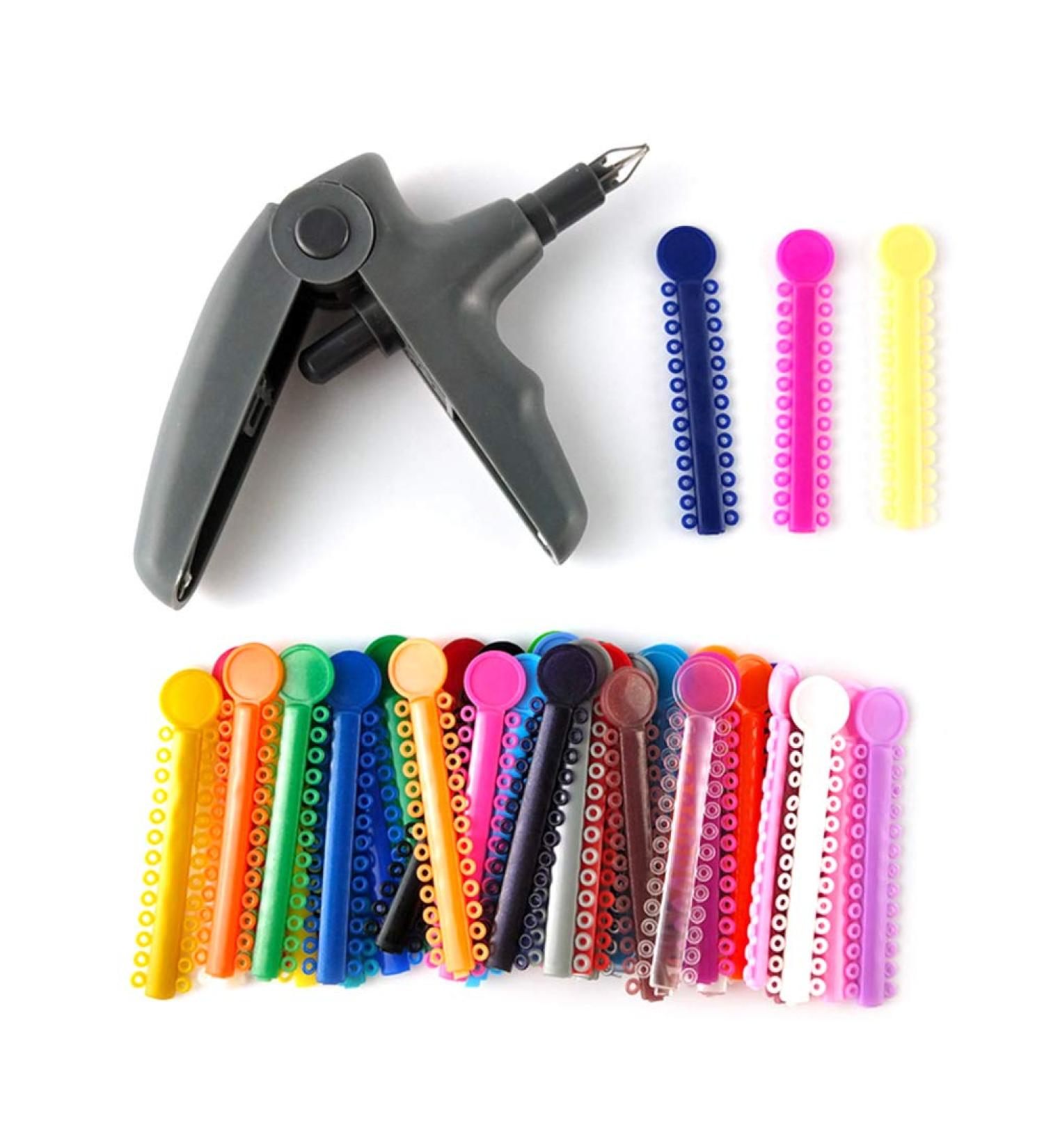 SUPVOX 41PCS Dental Orthodontics Elastic Ligature Ties - Rubber Bands for Braces | International Shipping - Buy Online on GoSupps.com
