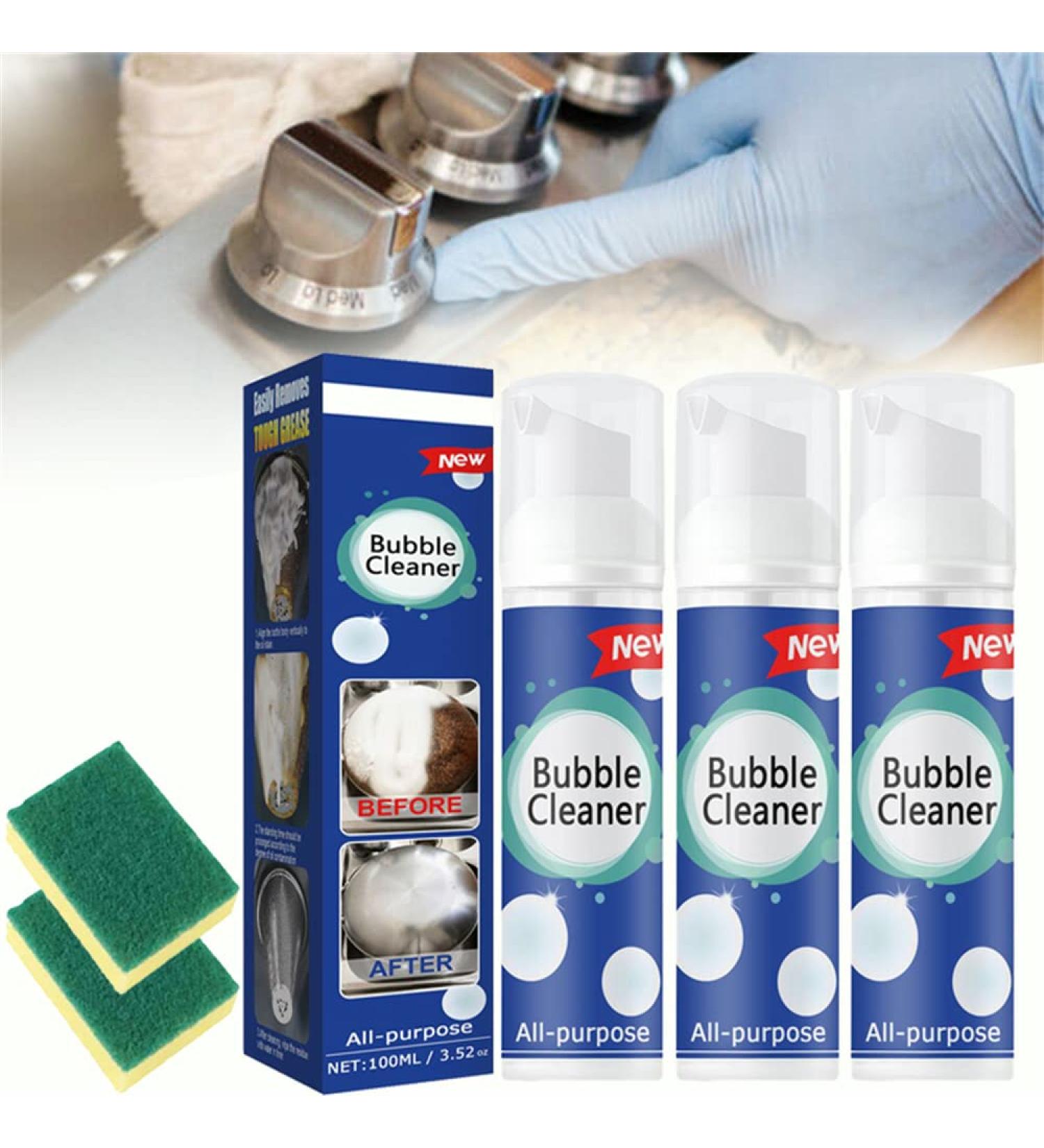 Simpletech Foam Spray Cleaner Foaming Heavy Oil Stain Cleaner Rinse-Free Cleaning Spray Multifunctional Cleaning Foam Foam Rust Remover Kitchen All-Purpose Cleaning Bubble Spray (3pcs) - Buy Online on GoSupps.com