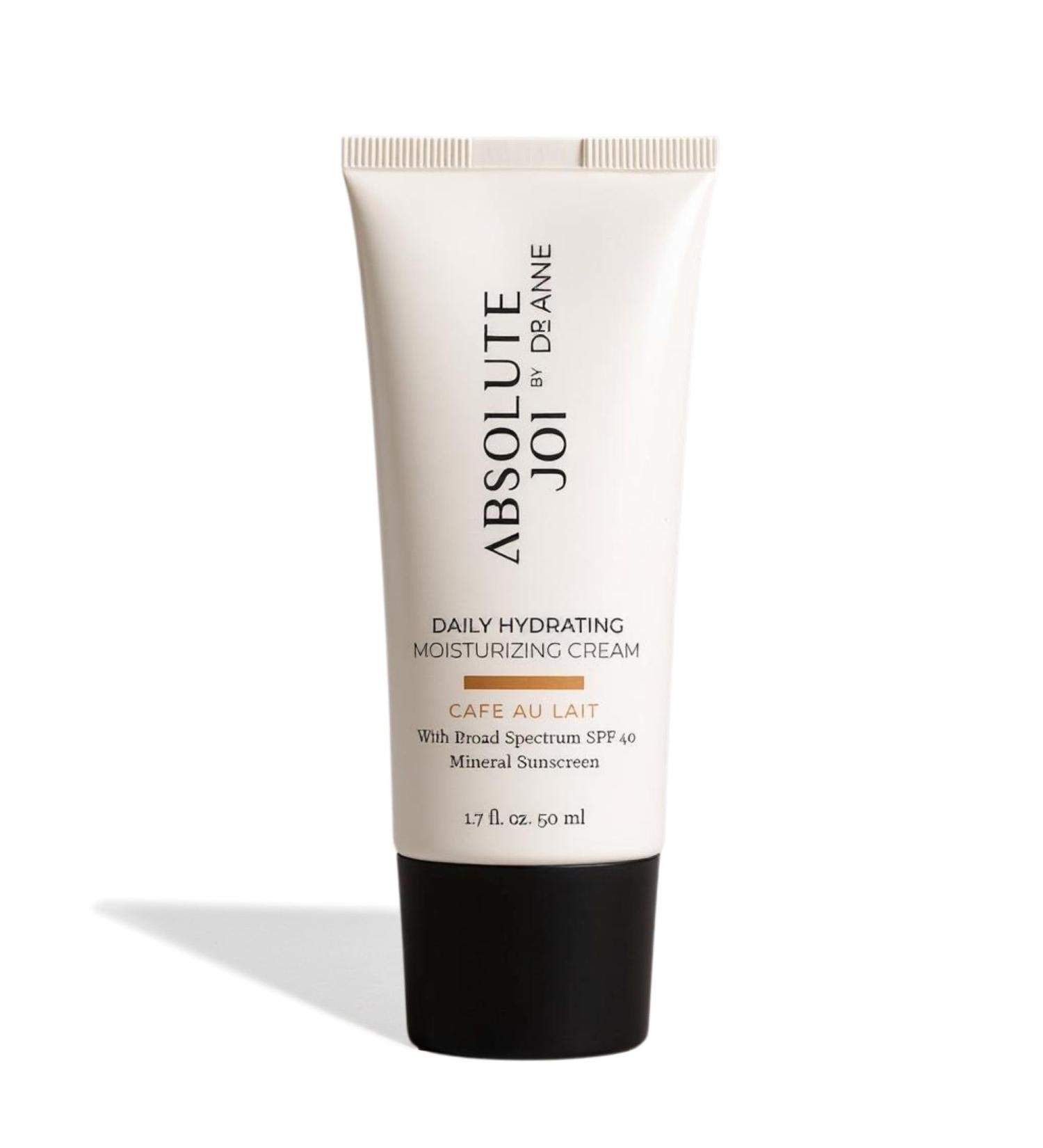 Daily Hydrating Moisturizing Cream SPF 40 Tinted Mineral Sunscreen Broad-Spectrum & Blue Light Blocking Fragrance-Free for Sensitive Skin Available in Two Sheer Tints 1.7 oz Caf au Lait - Buy Online on GoSupps.com