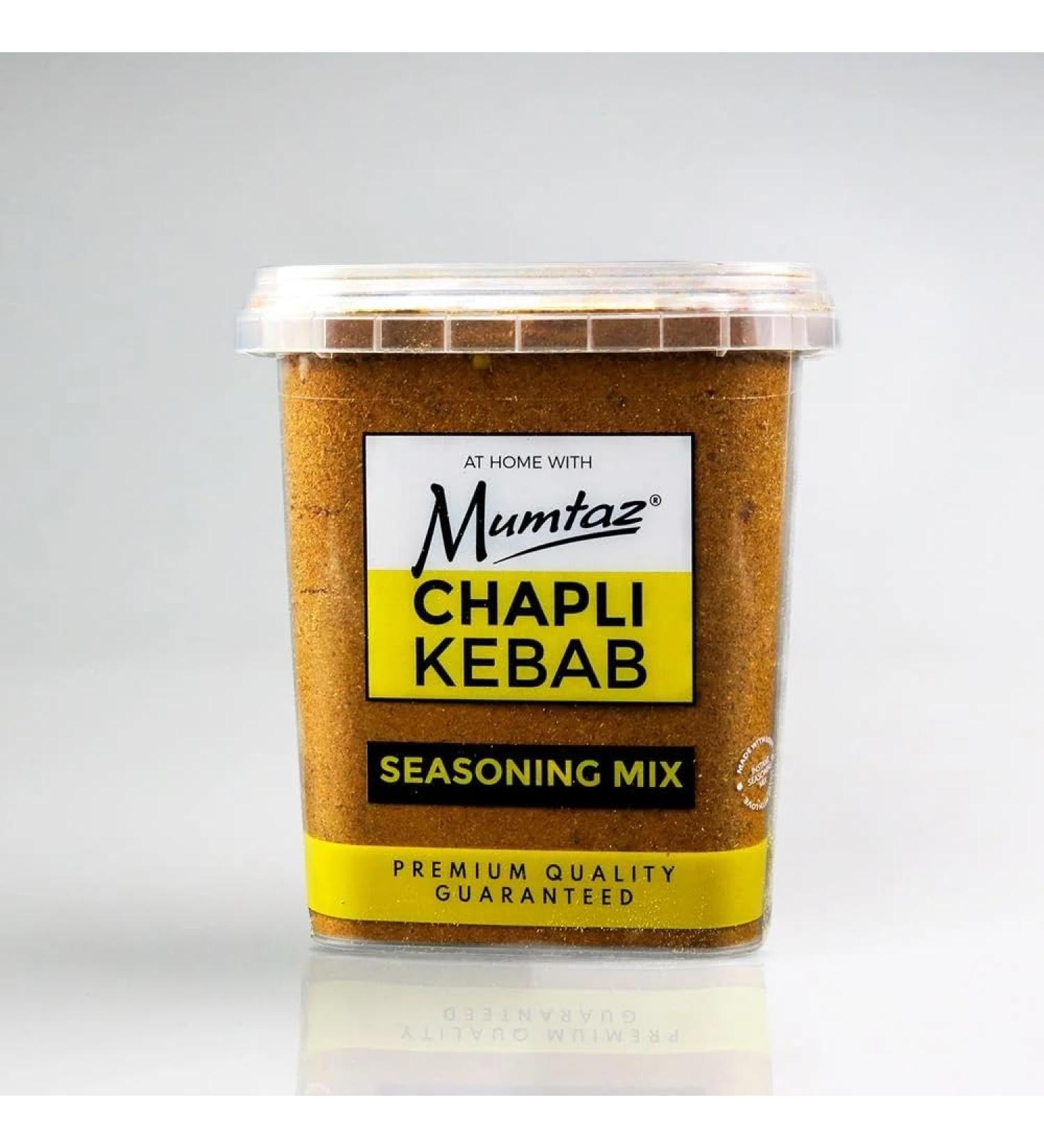 Mumtaz CHAPLI KEBAB Seasoning Mix 250g Resealable & Stacking Friendly Tub - Buy Online on GoSupps.com