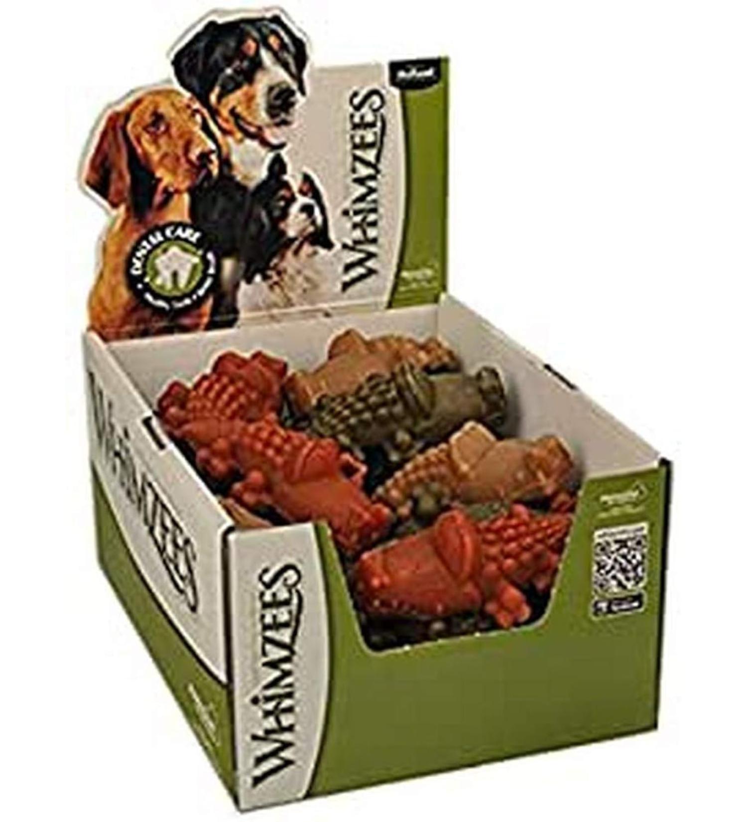 Whimzees Alligator Large Box of 30 - Buy Online on GoSupps.com