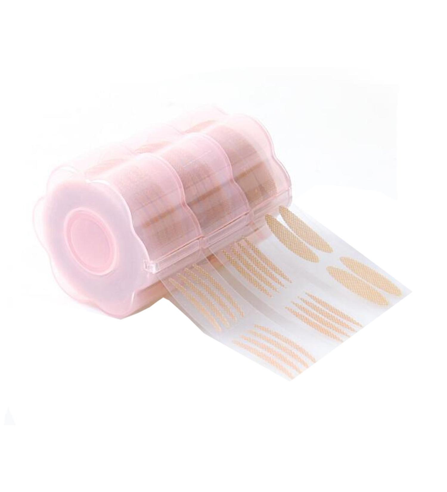Invisible Beauty Single-Sided Lace Eyelid Tape - 1800pcs (3 Boxes) with Various Shapes Stickers for Instant Eyelid Lift - Beige - Buy Online on GoSupps.com