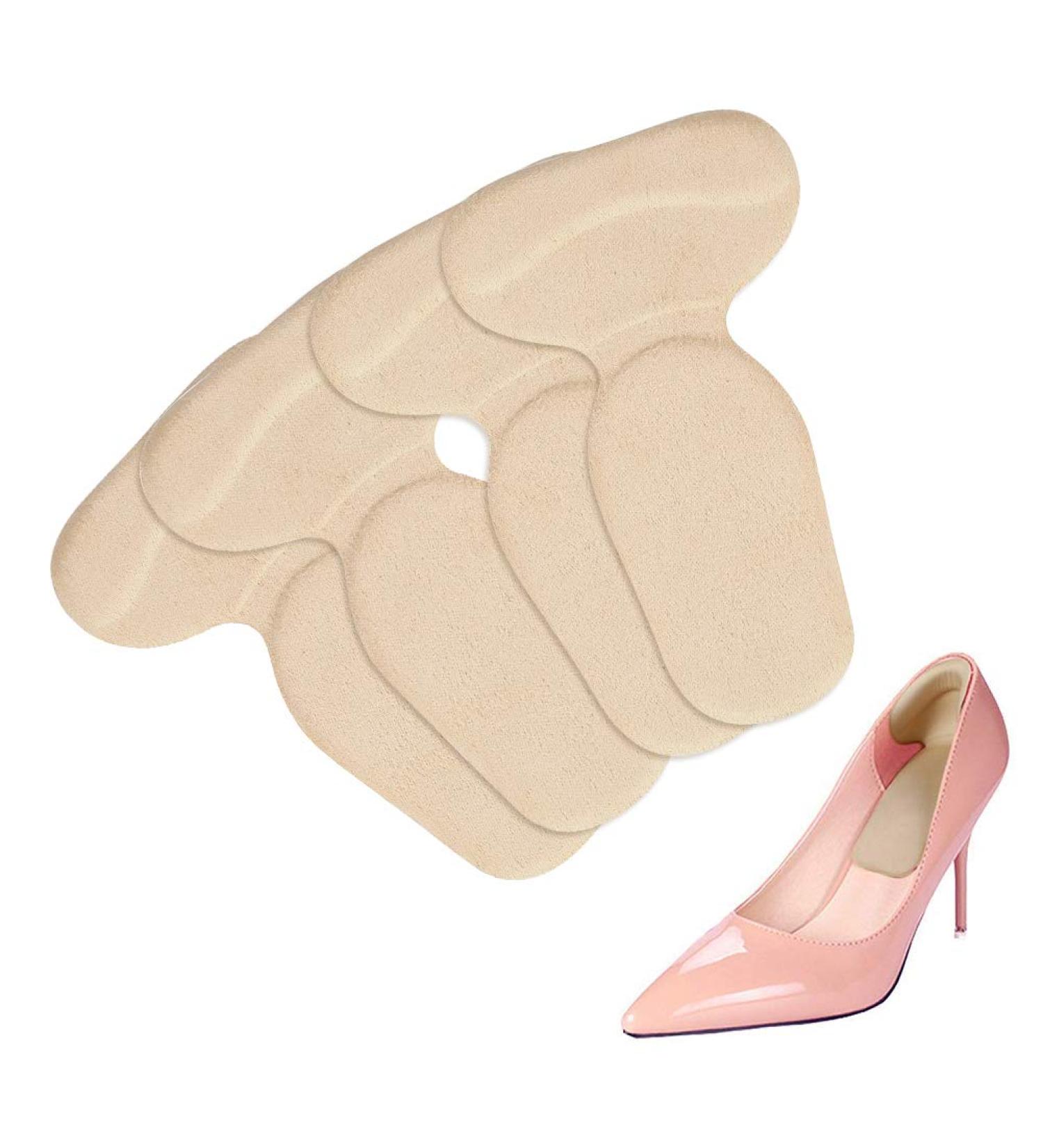 Heel Pillow Heel Holder - Anti-Slip Gel for Pain Relief | Strong Sticky Shoe Heel Protection for Men & Women (2 Pairs) - Buy Online on GoSupps.com