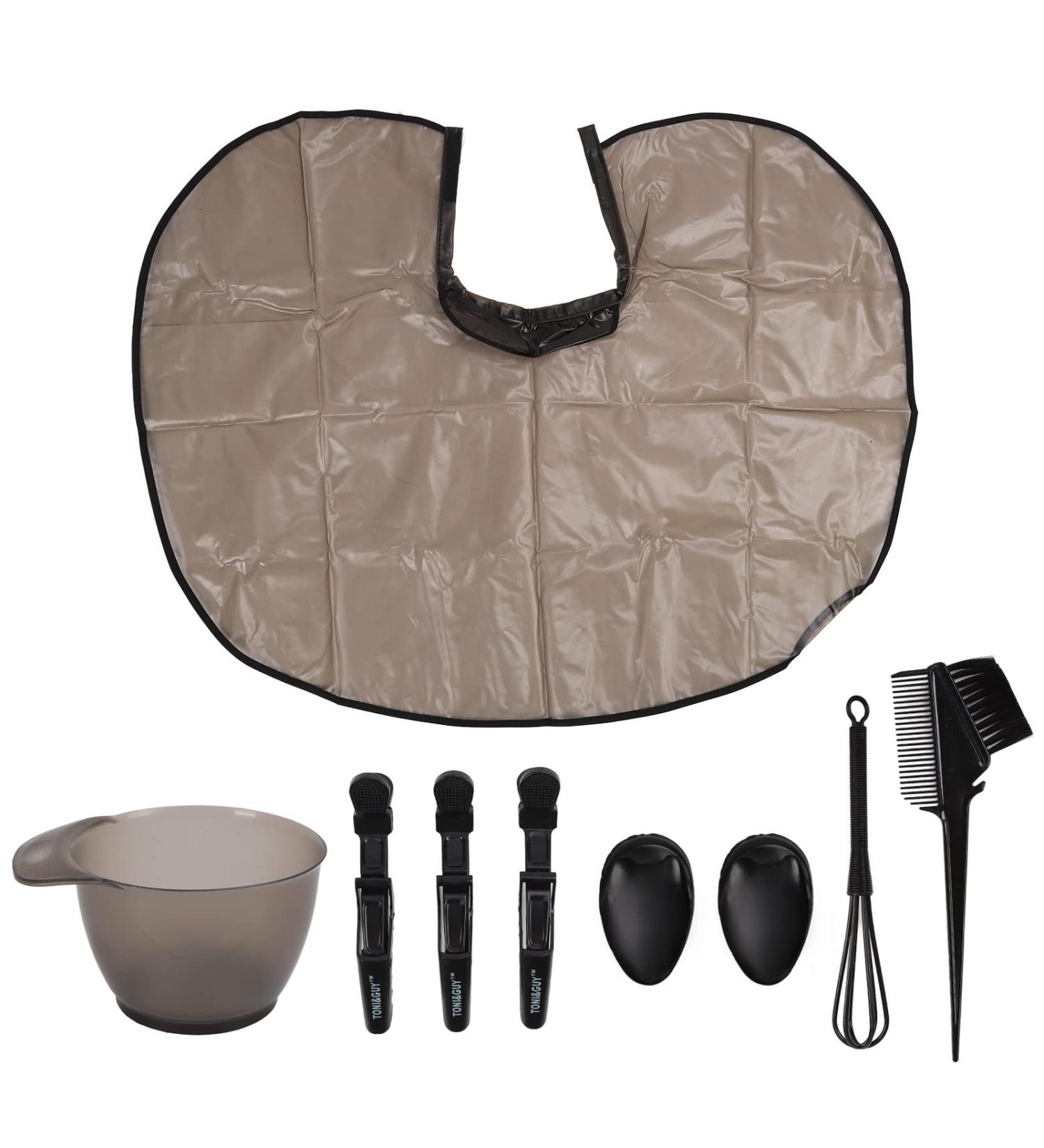 Premium Hair Dye Set with Brush Bowl Ear Protection Bib Coat & Clip - Perfect for Bleaching & Dying Hair | International Shipping Available - Buy Online on GoSupps.com